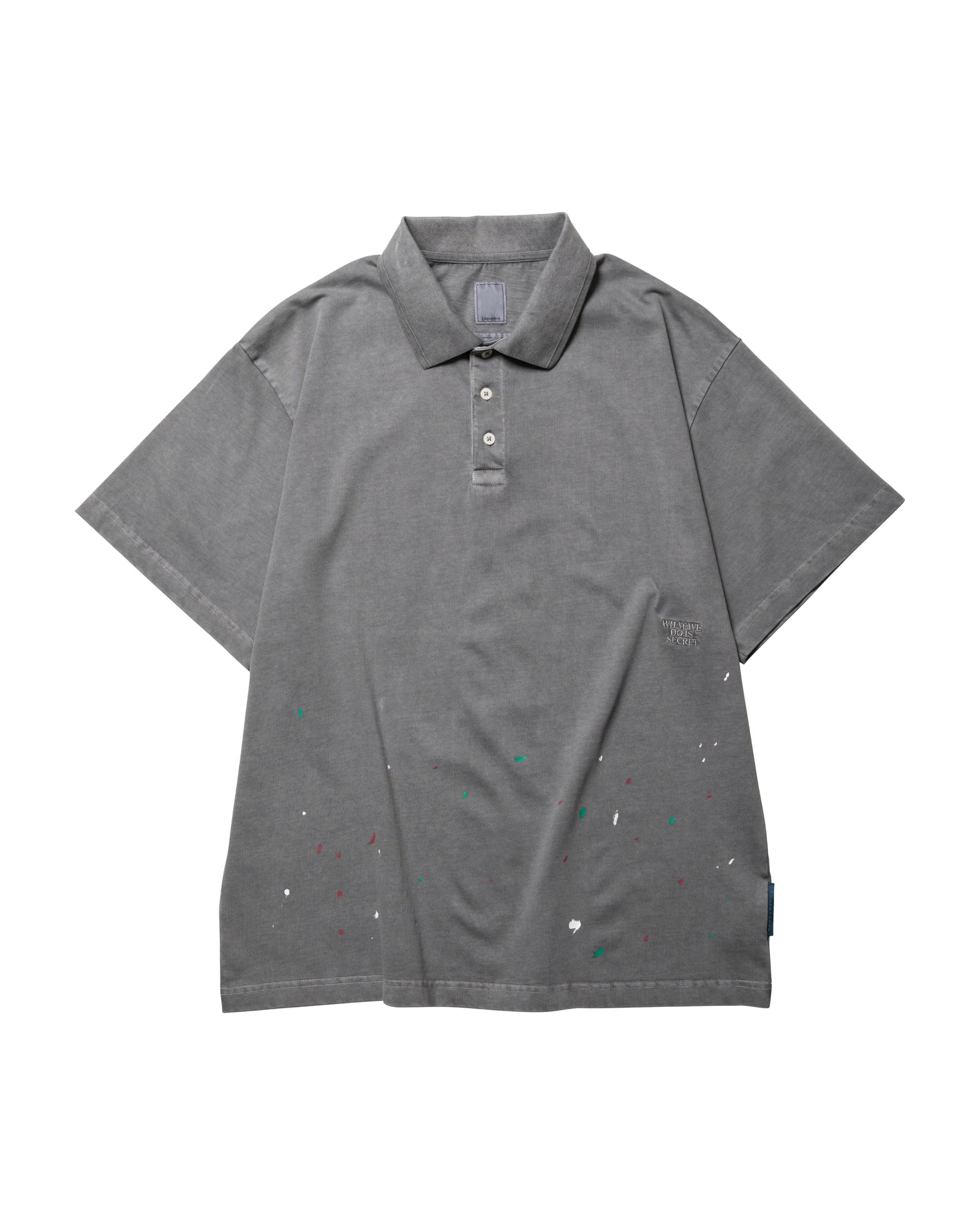 PIGMENT DYED POLO SHIRT