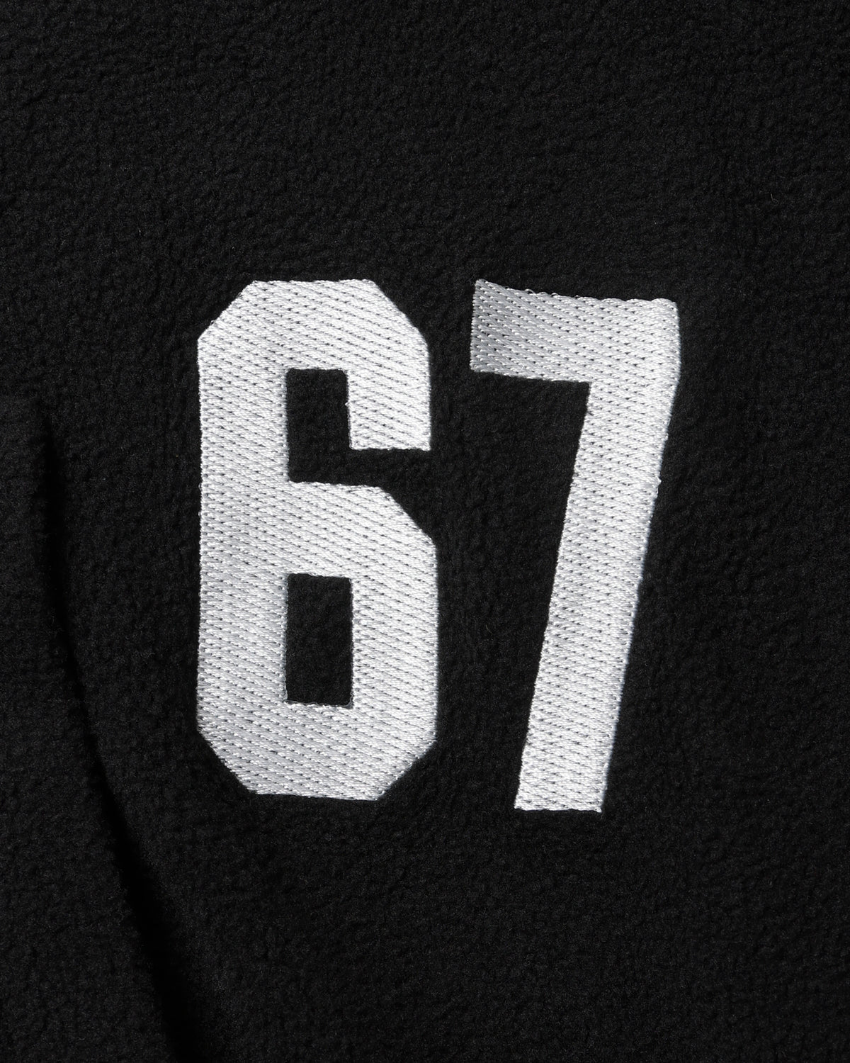 EMBROIDERY FLEECE HOODIE