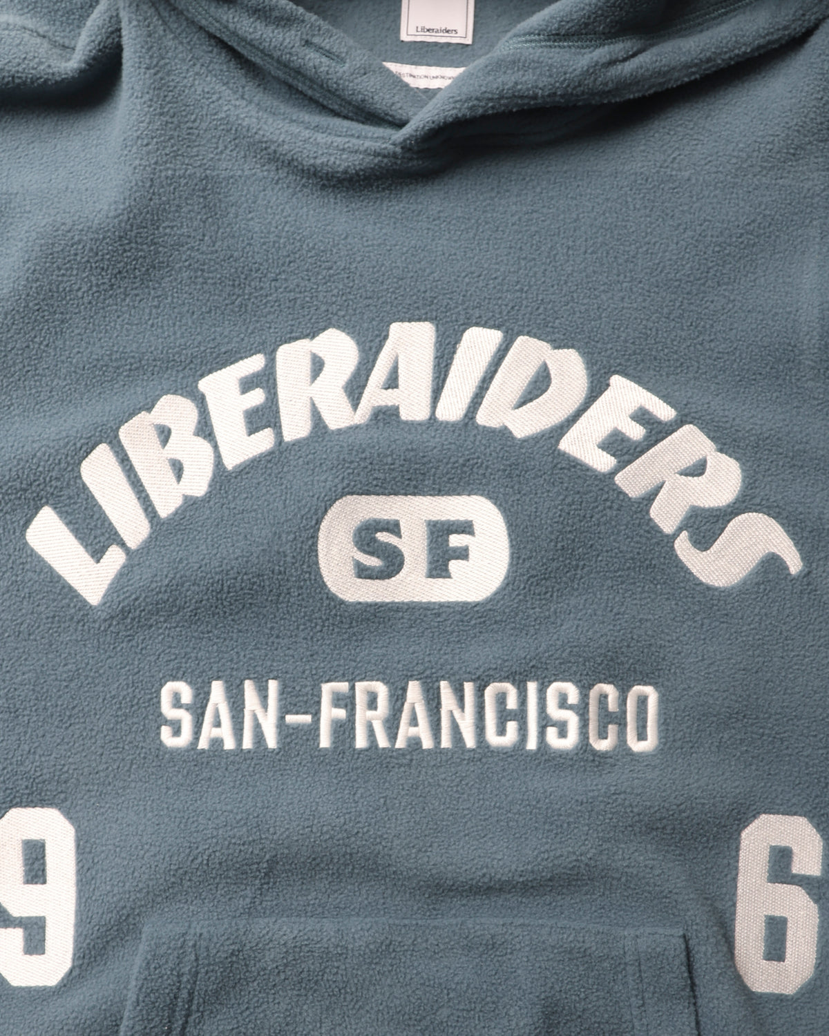 EMBROIDERY FLEECE HOODIE