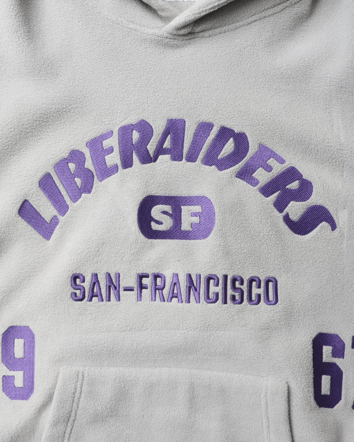 EMBROIDERY FLEECE HOODIE