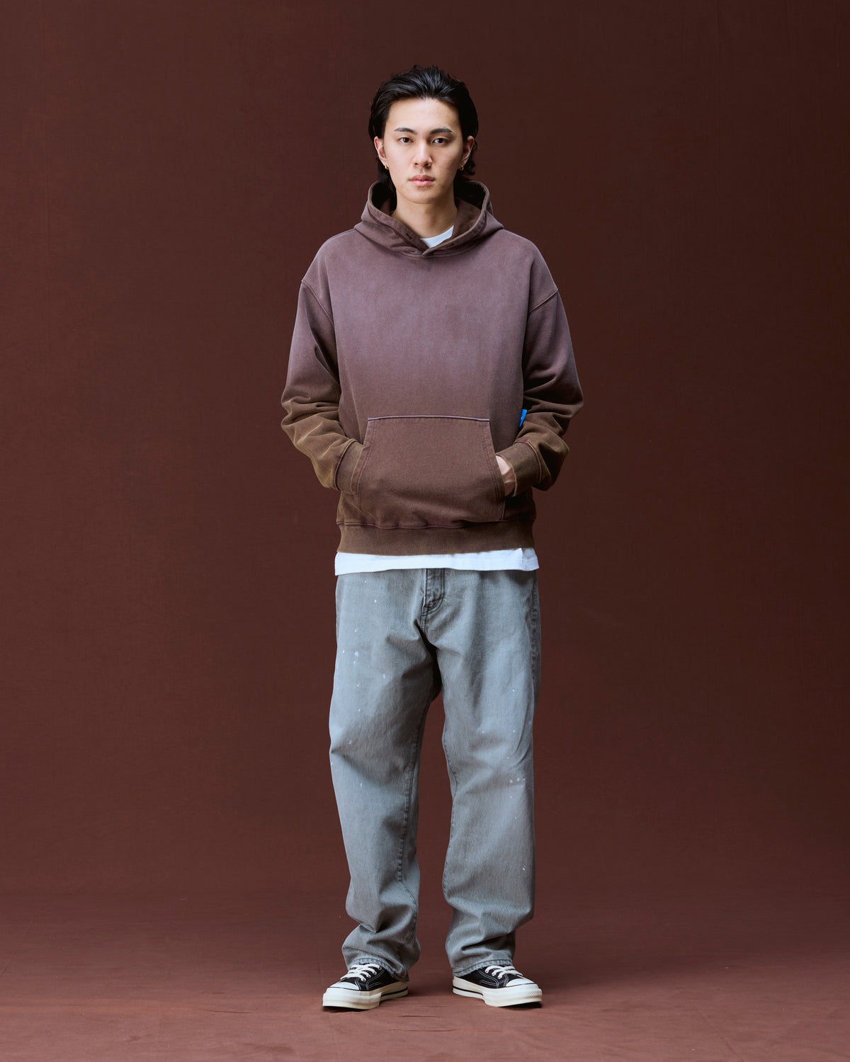 GARMENT DYED HOODIE