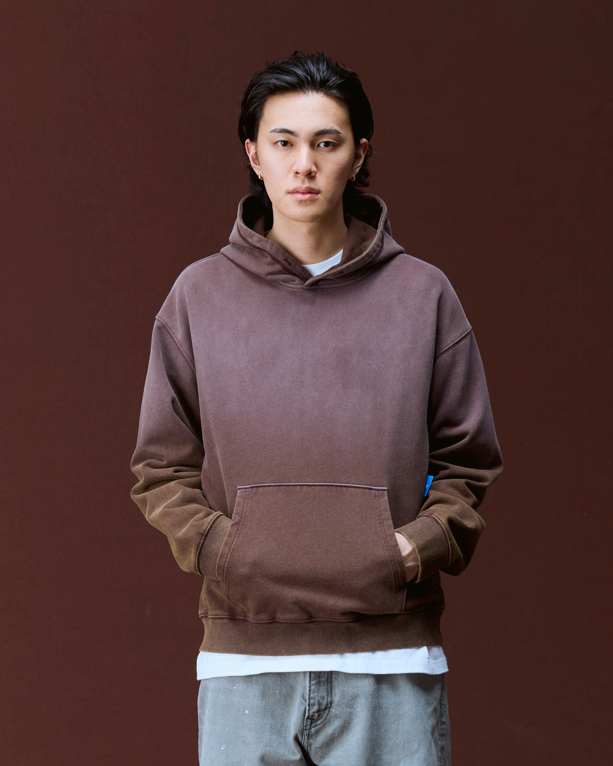GARMENT DYED HOODIE
