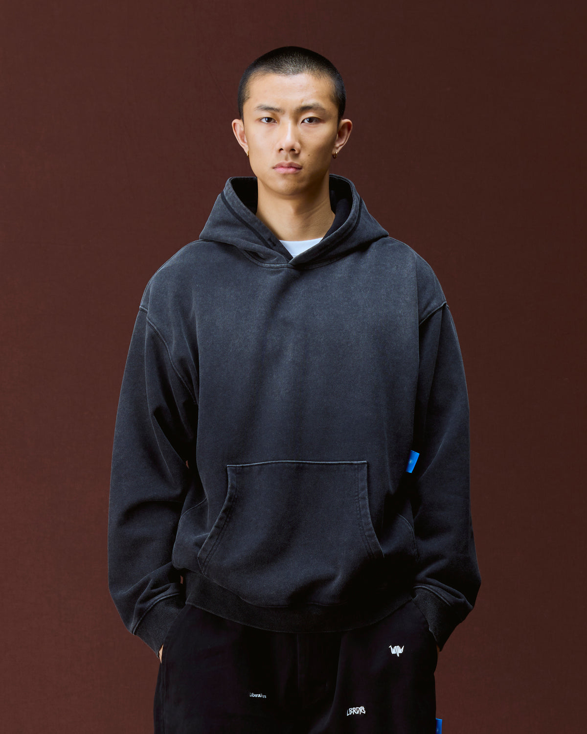 GARMENT DYED HOODIE