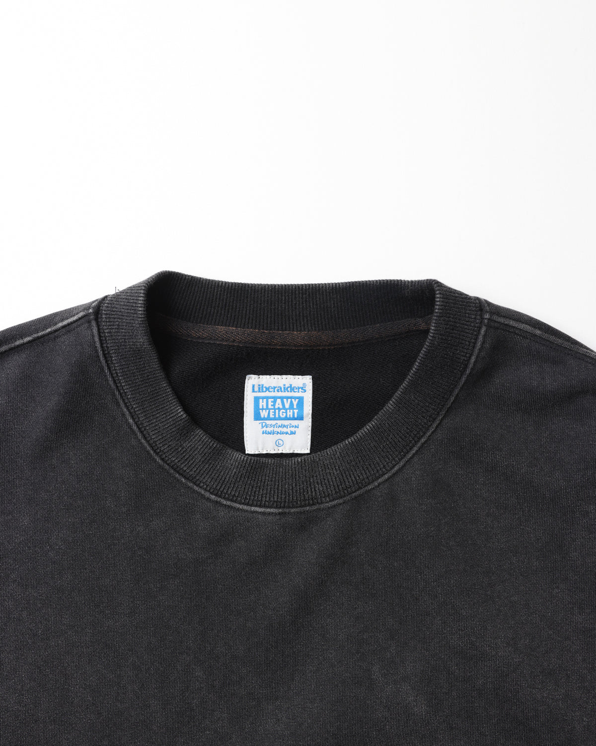 GARMENT DYED CREWNECK