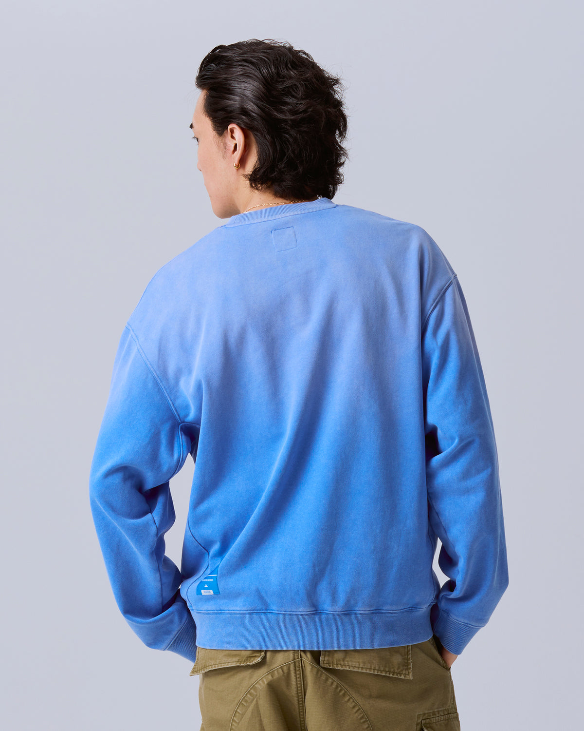 GARMENT DYED CREWNECK