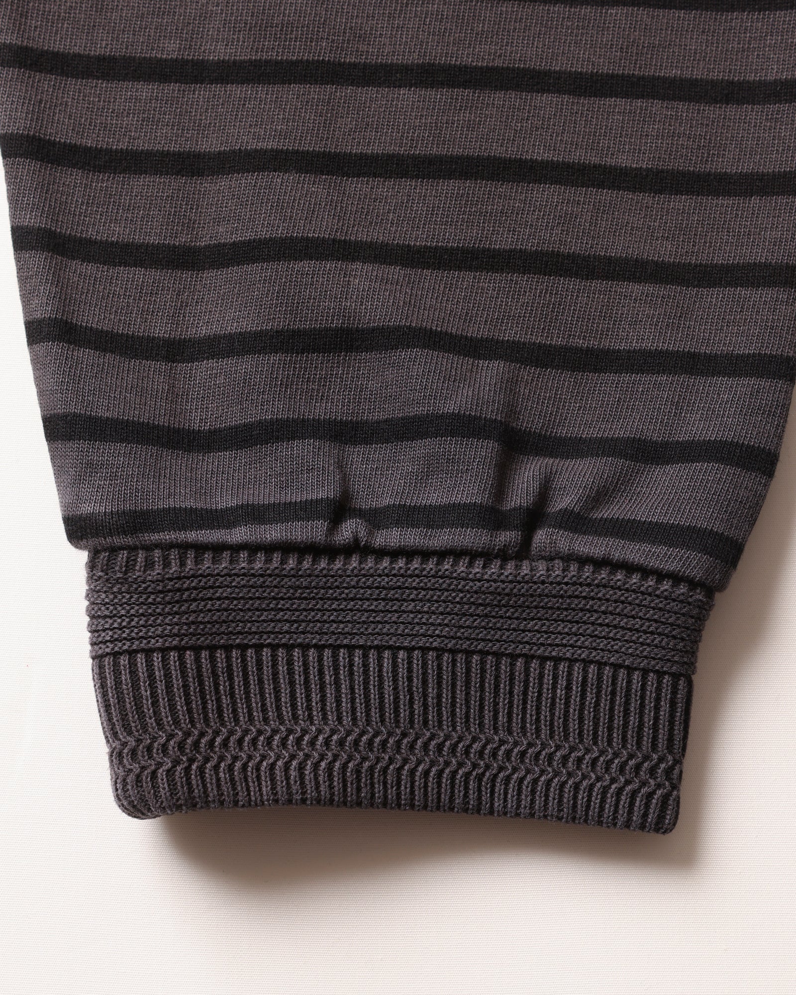 GARMENT DYED STRIPED L/S SHIRT