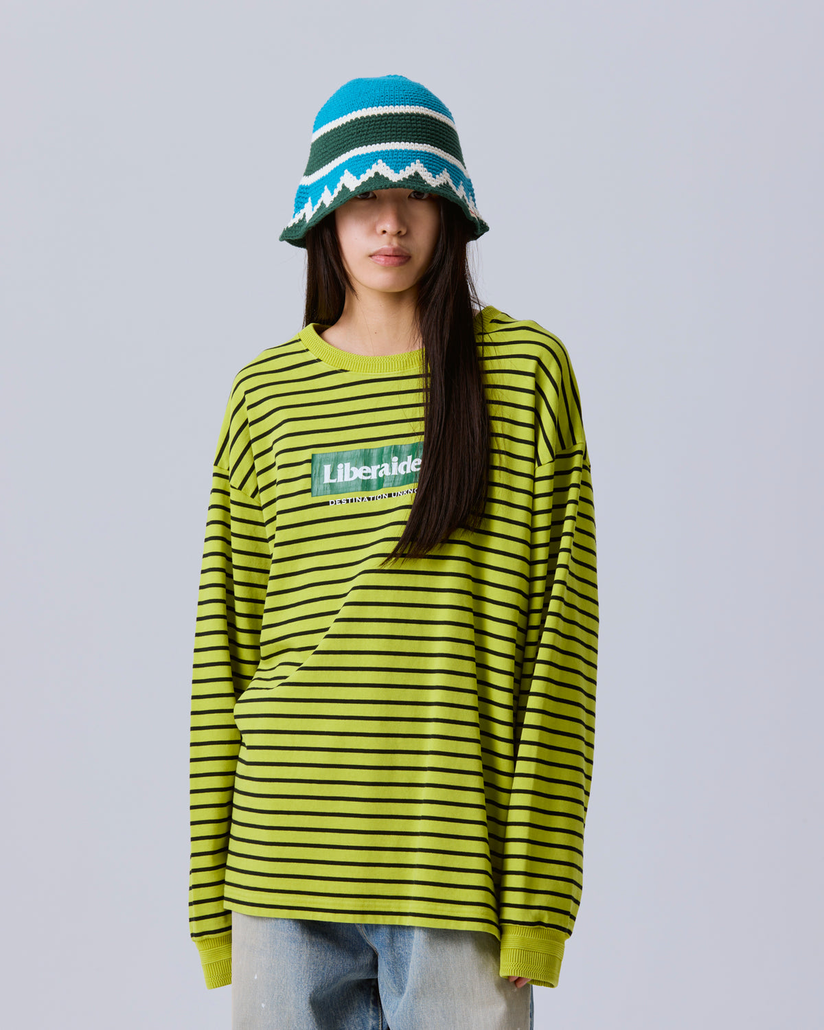 GARMENT DYED STRIPED L/S SHIRT