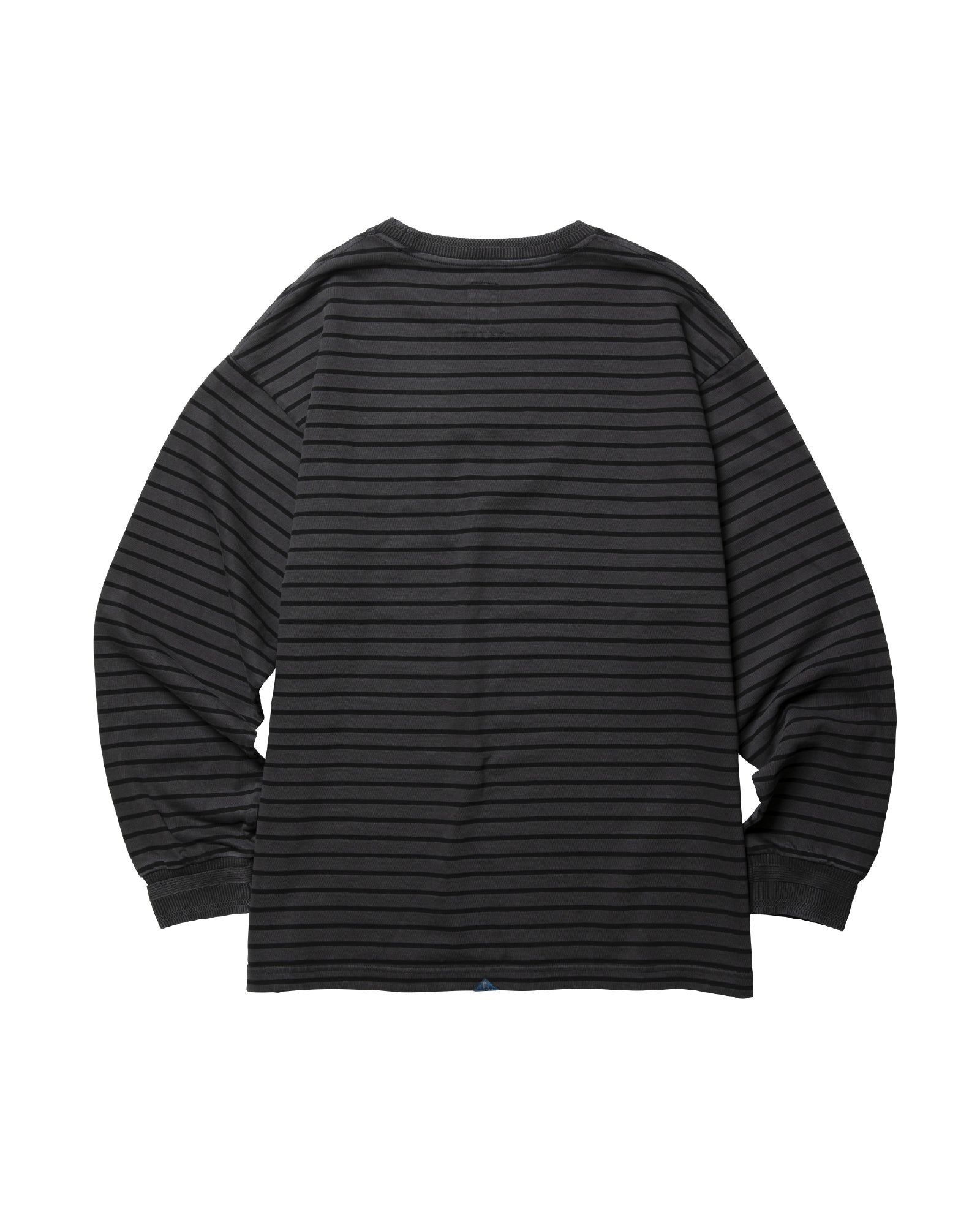 PIGMENT DYED STRIPED L/S SHIRT
