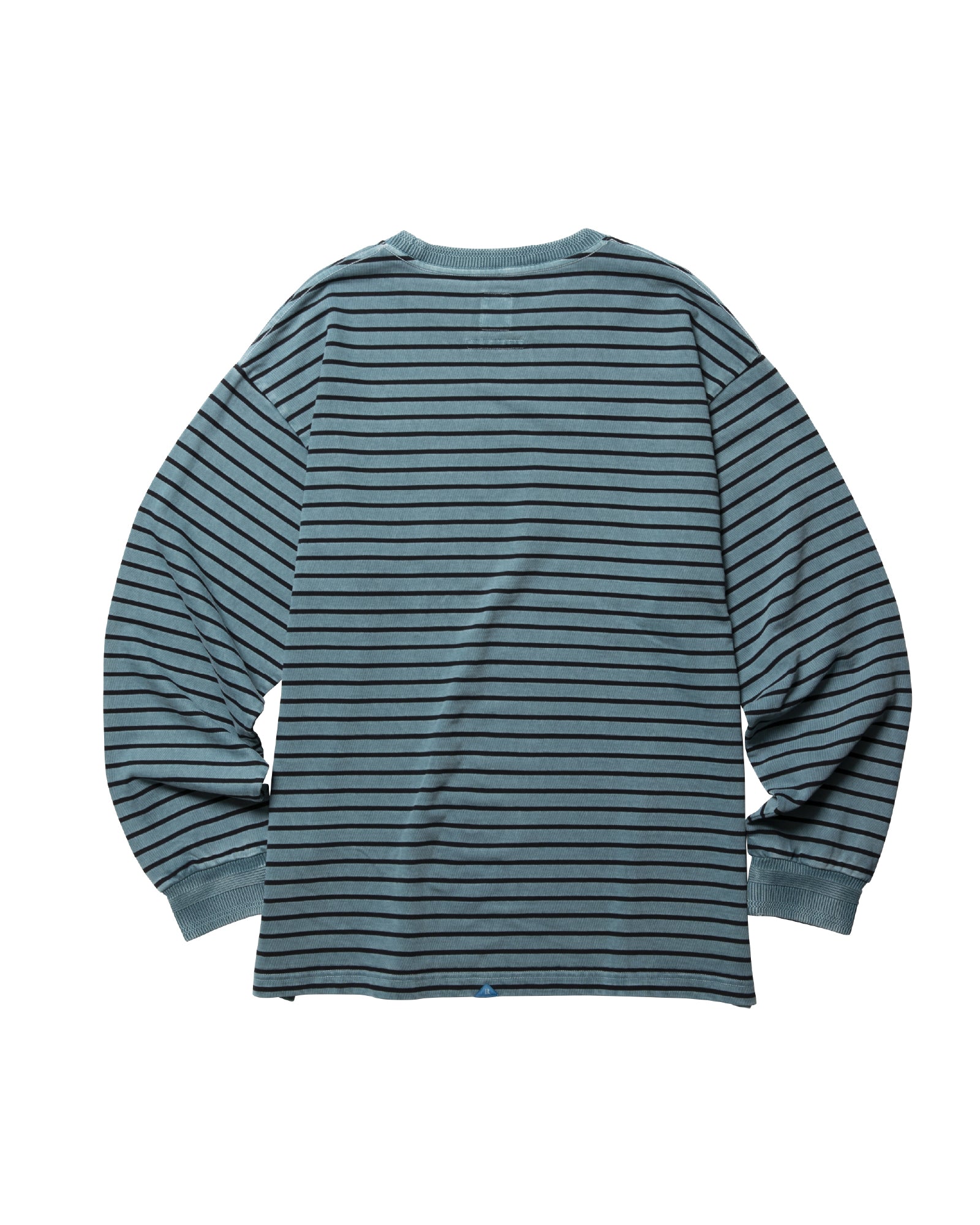 PIGMENT DYED STRIPED L/S SHIRT