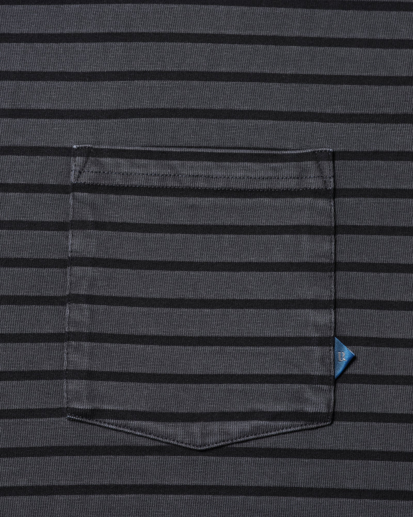 PIGMENT DYED STRIPED L/S SHIRT