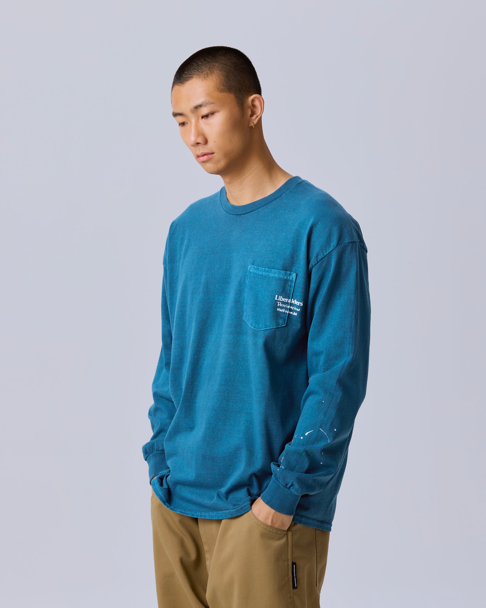 PAINT SPLATTER L/S TEE