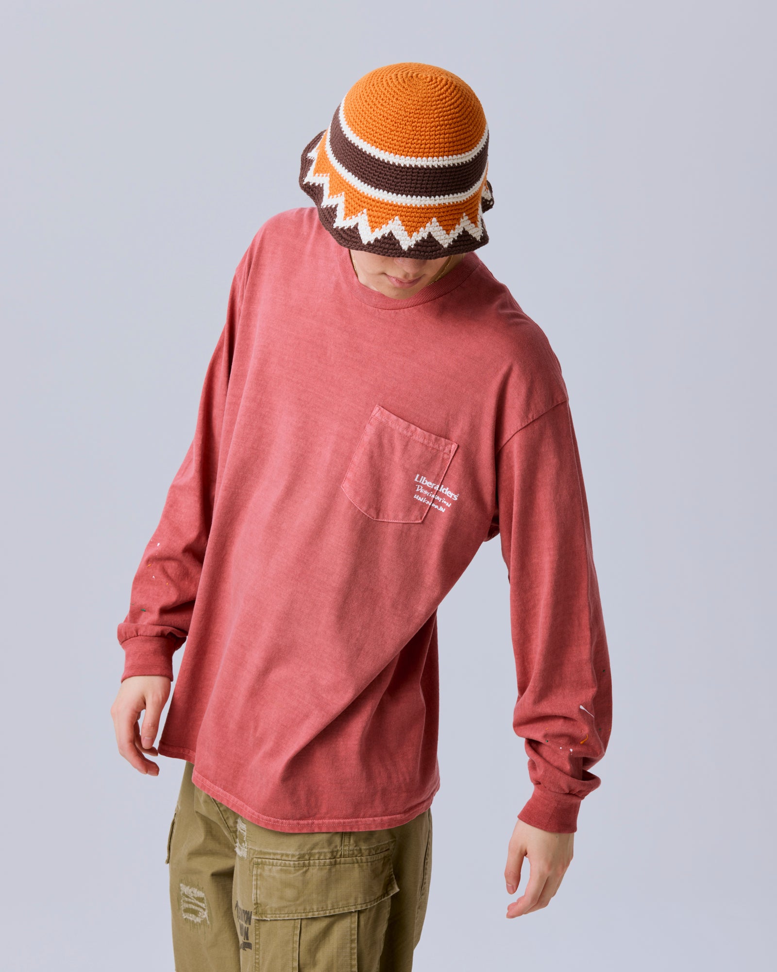 PAINT SPLATTER L/S TEE