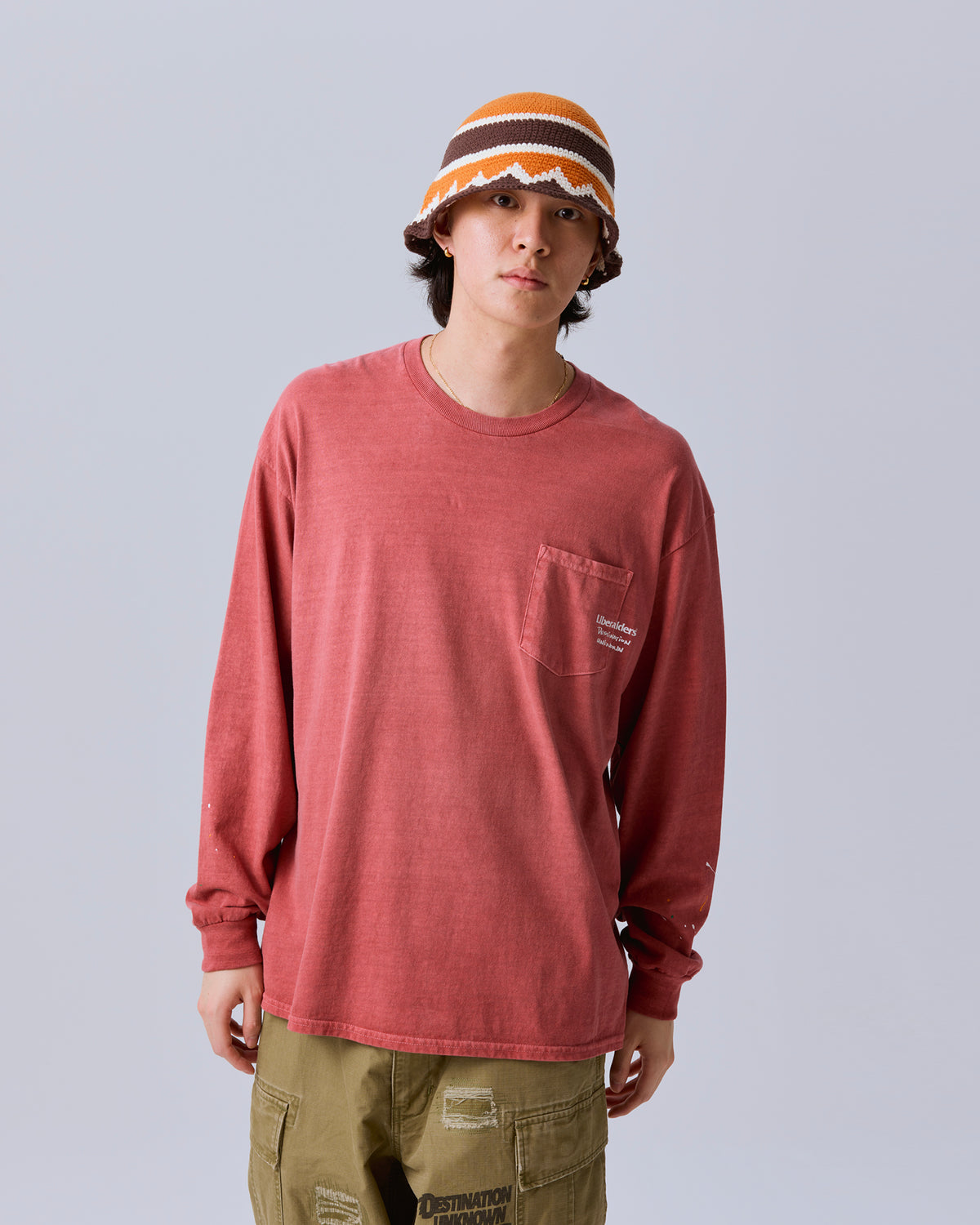 PAINT SPLATTER L/S TEE