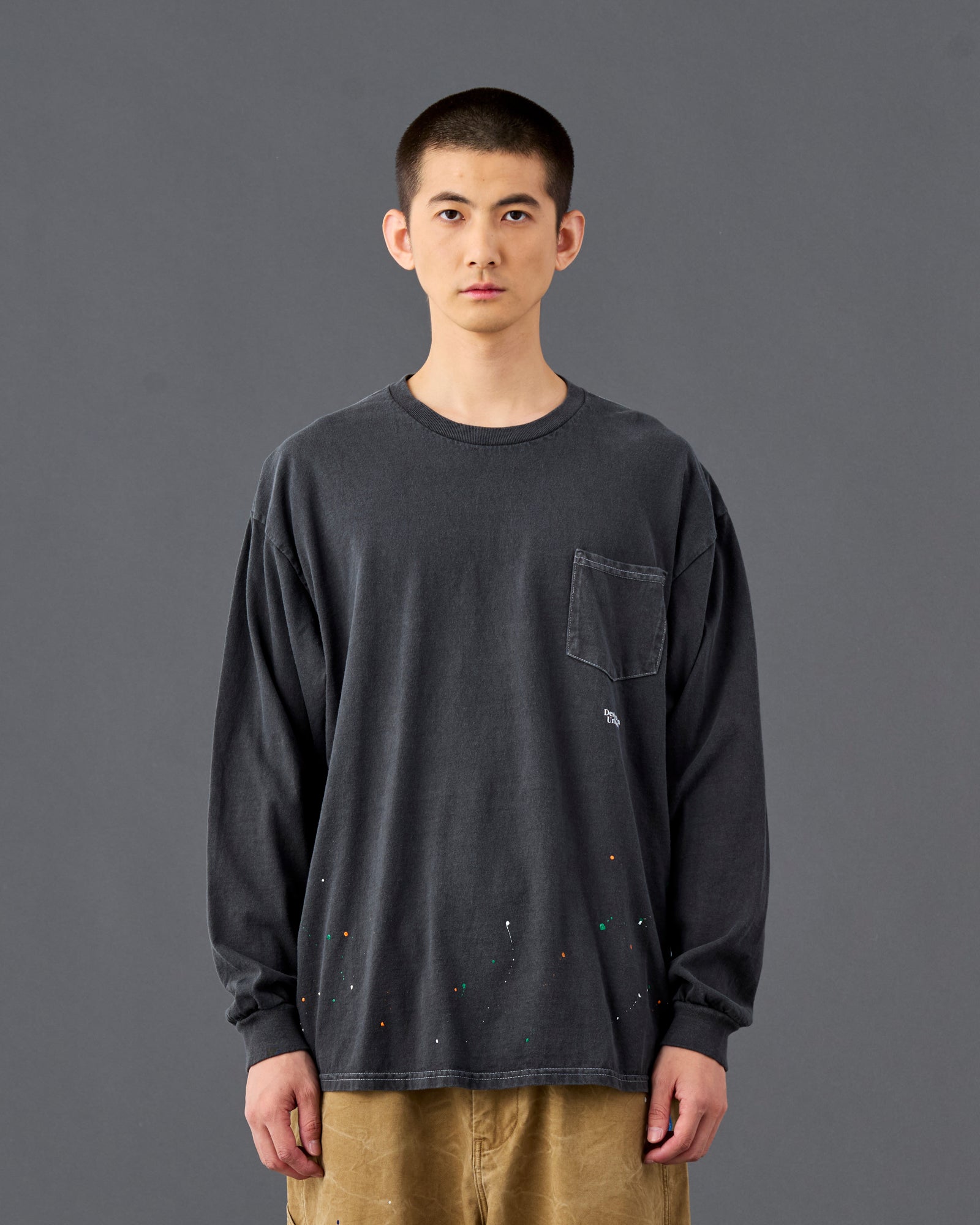 PAINT SPLATTER L/S TEE