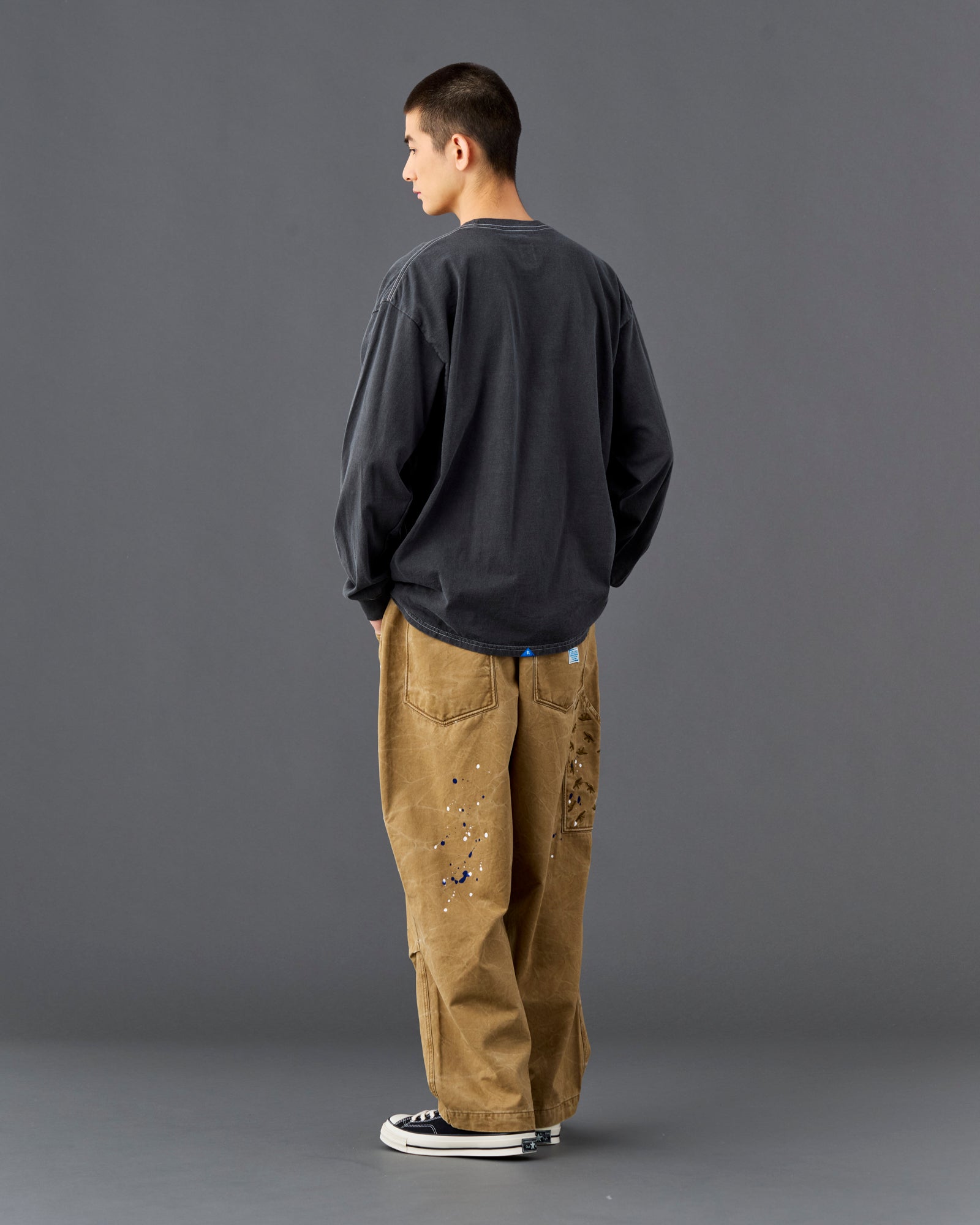 PAINT SPLATTER L/S TEE