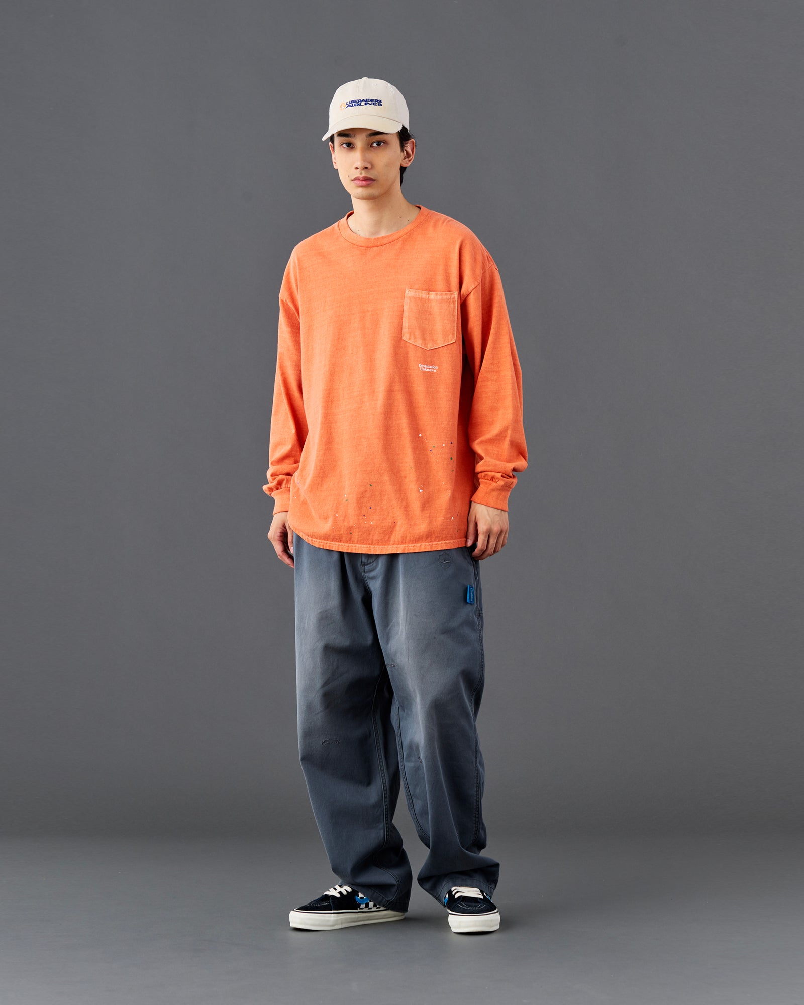 PAINT SPLATTER L/S TEE