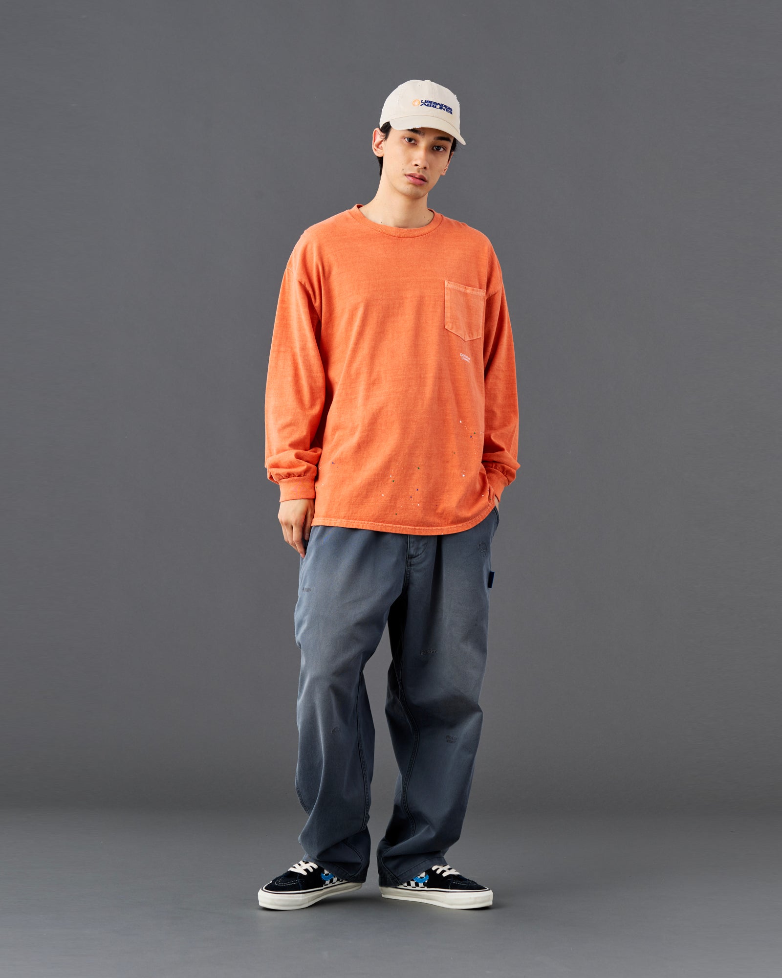 PAINT SPLATTER L/S TEE