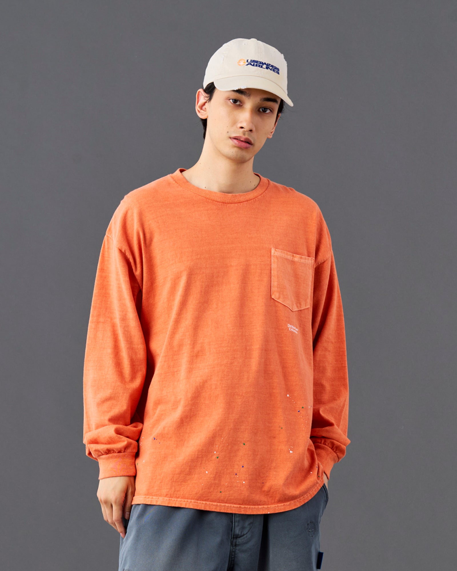 PAINT SPLATTER L/S TEE