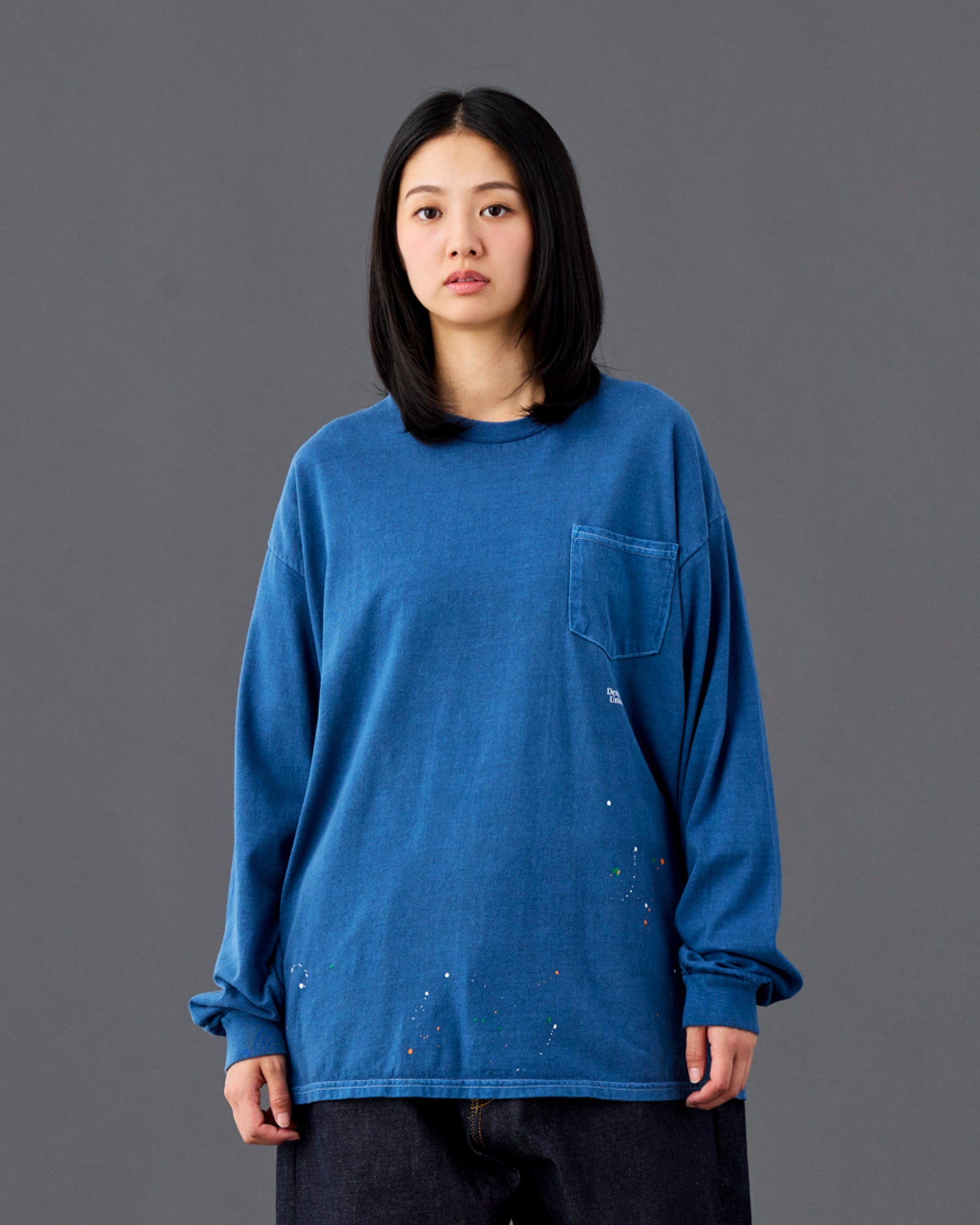 PAINT SPLATTER L/S TEE