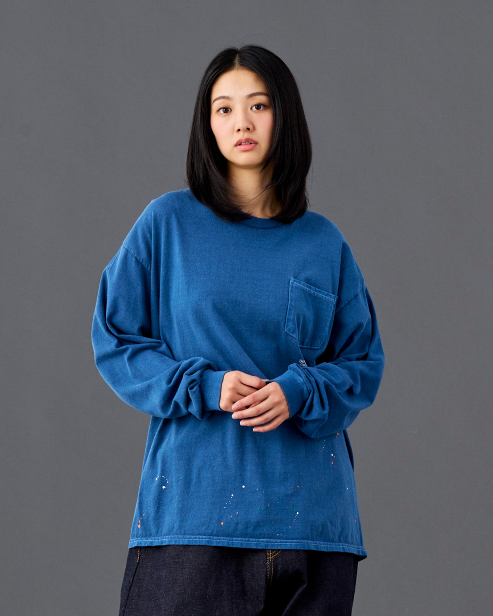 PAINT SPLATTER L/S TEE