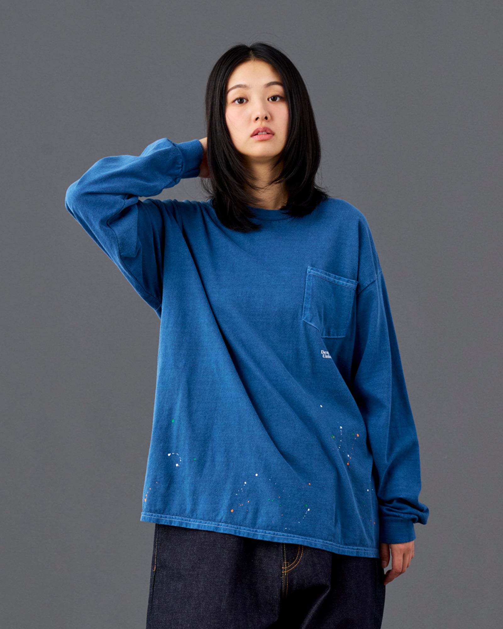 PAINT SPLATTER L/S TEE