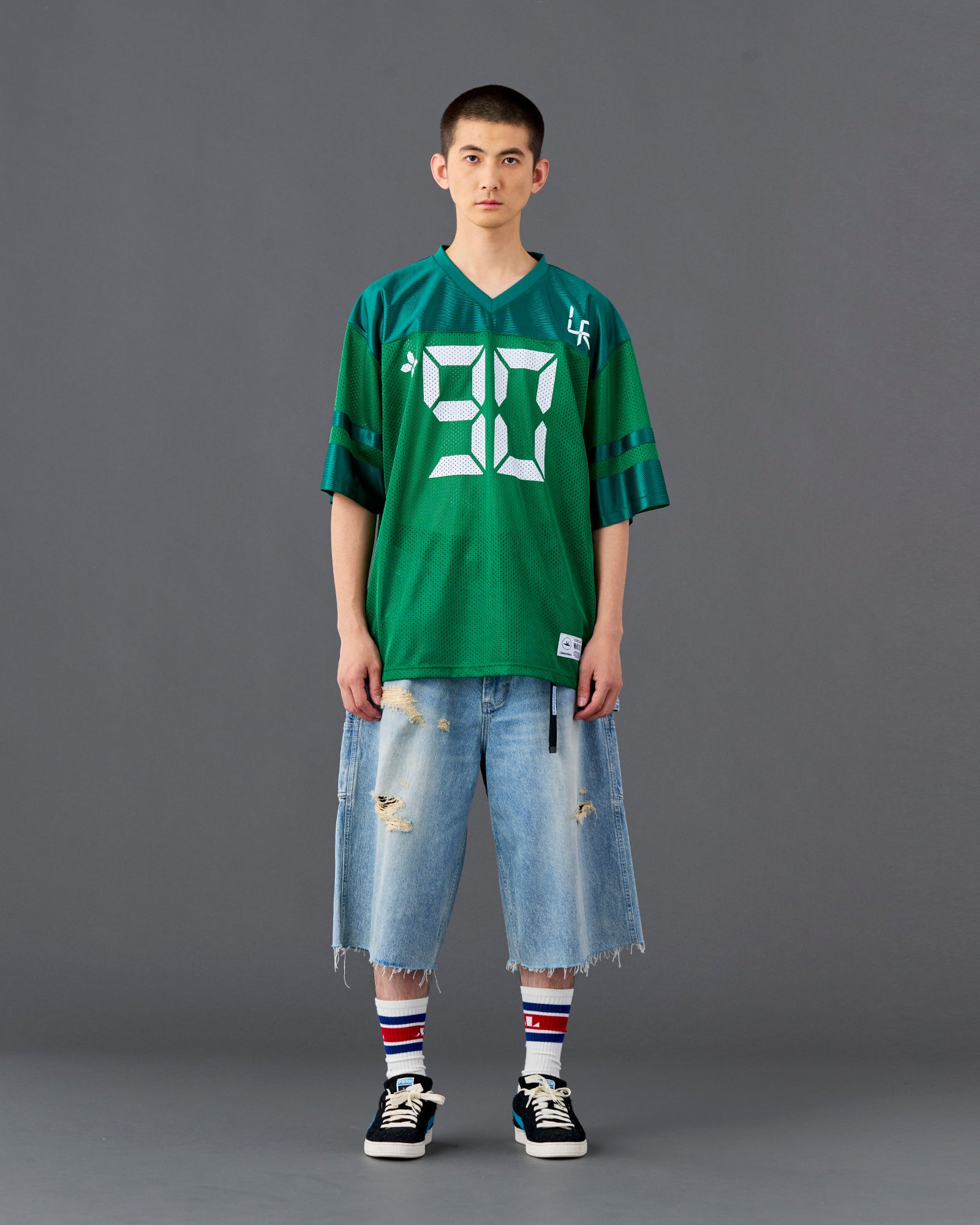 DIGITAL LOGO FOOTBALL TEE