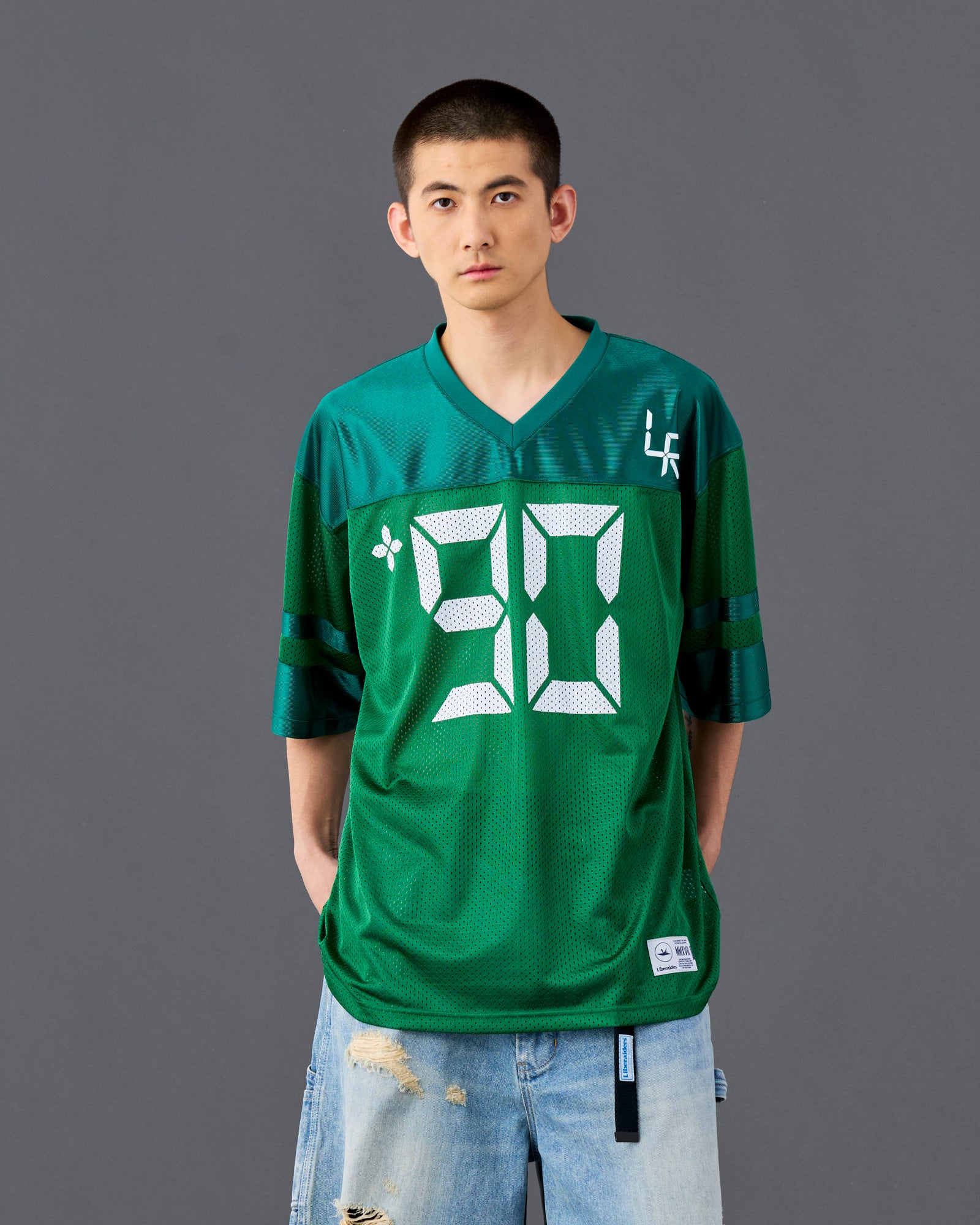 DIGITAL LOGO FOOTBALL TEE