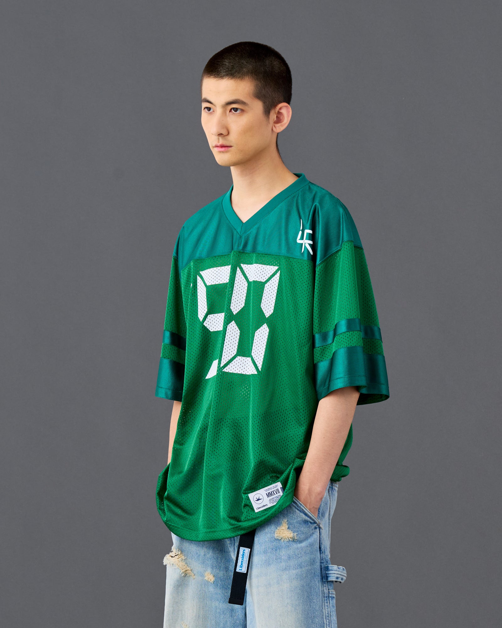 DIGITAL LOGO FOOTBALL TEE
