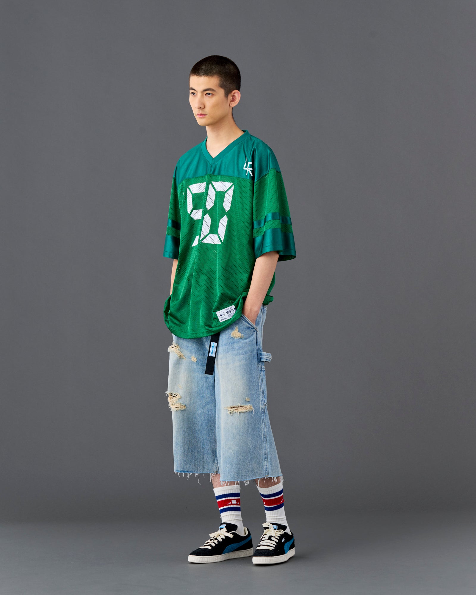 DIGITAL LOGO FOOTBALL TEE