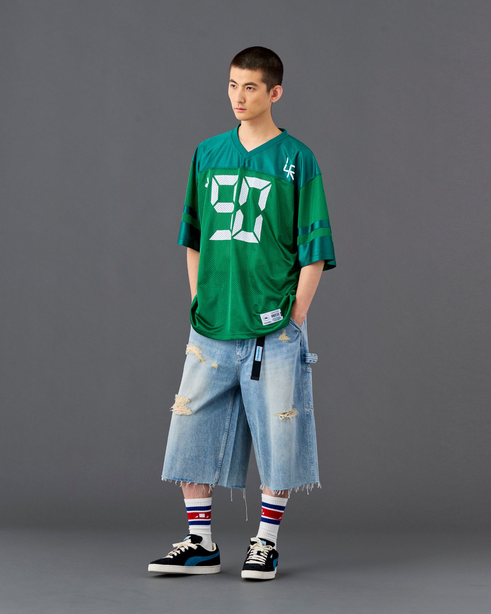 DIGITAL LOGO FOOTBALL TEE