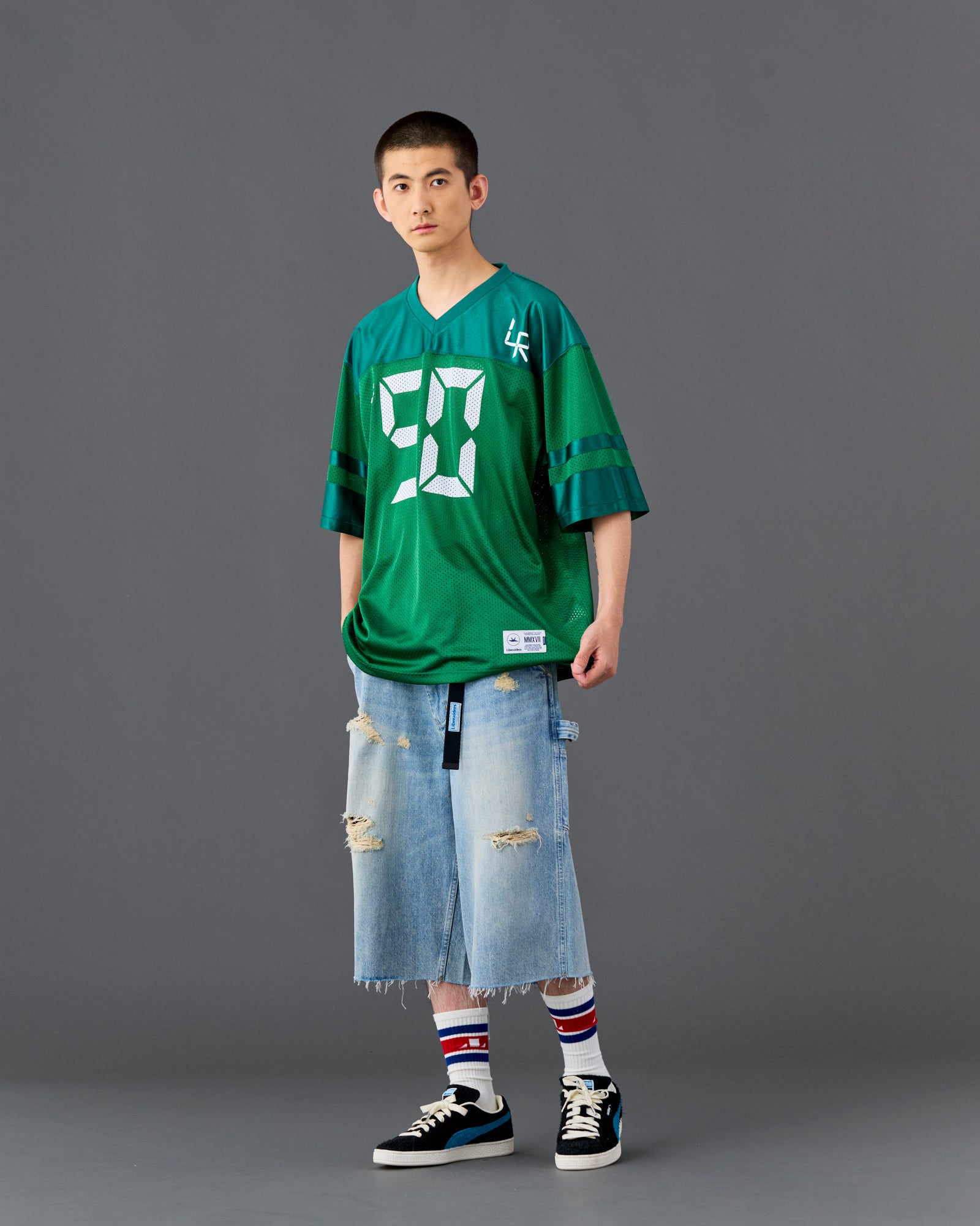 DIGITAL LOGO FOOTBALL TEE