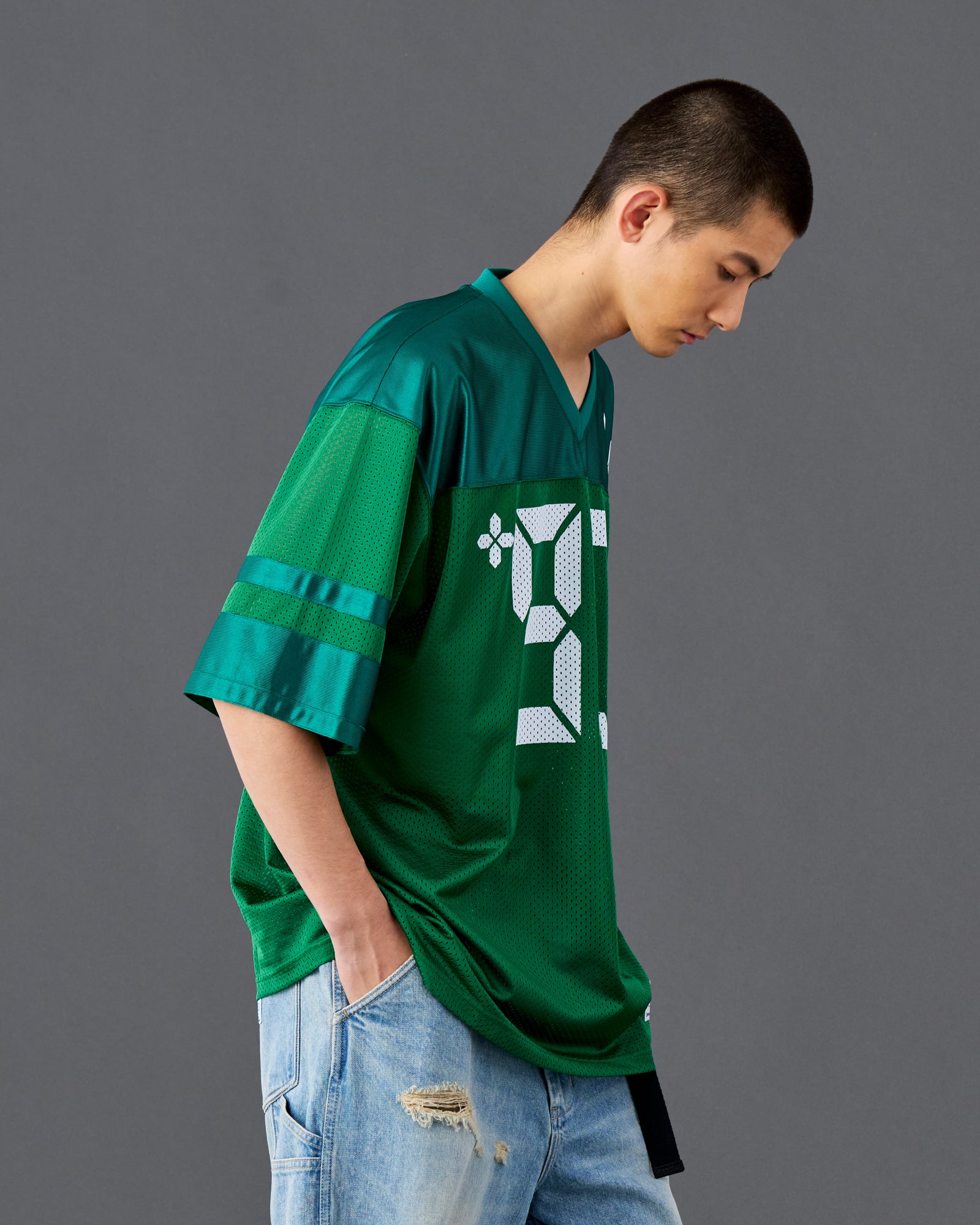 DIGITAL LOGO FOOTBALL TEE