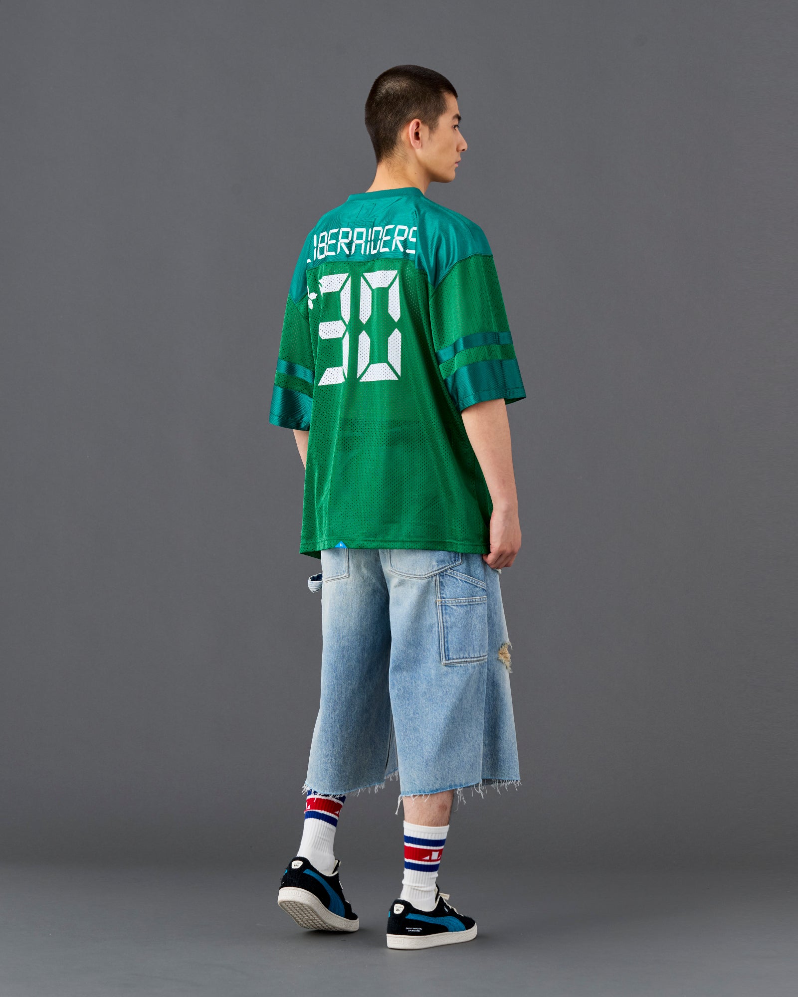 DIGITAL LOGO FOOTBALL TEE