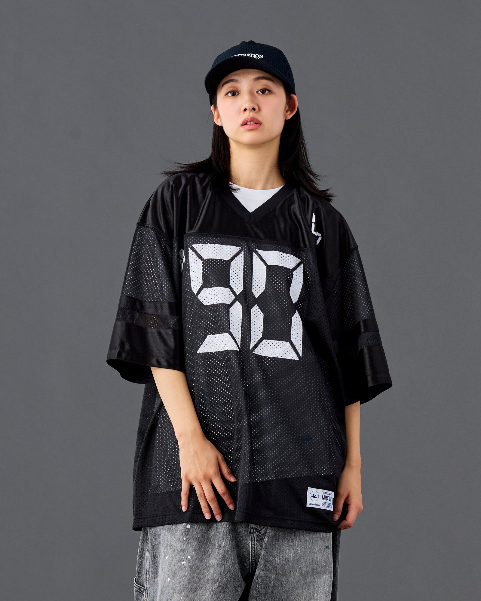 DIGITAL LOGO FOOTBALL TEE