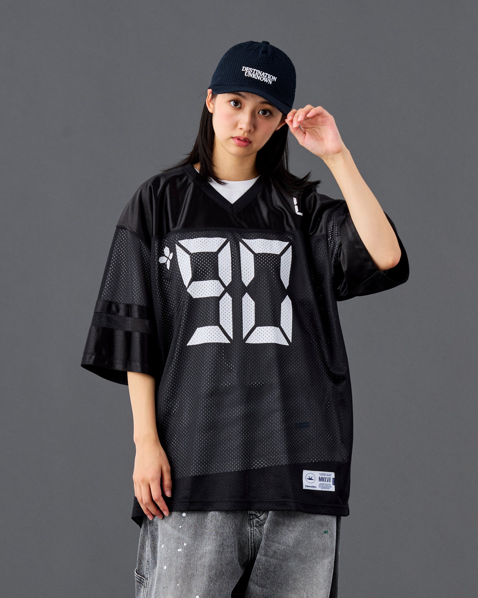 DIGITAL LOGO FOOTBALL TEE