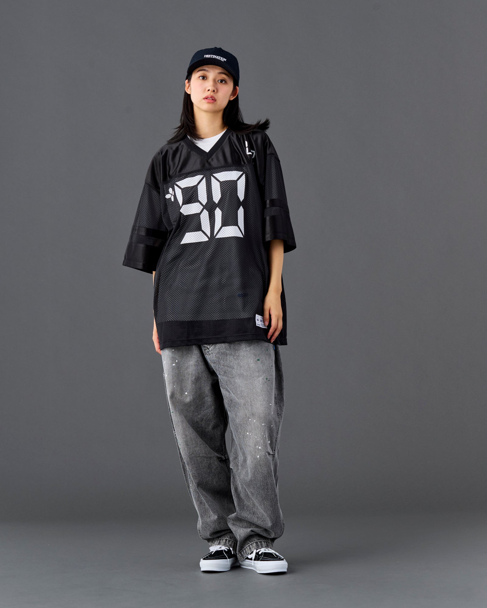 DIGITAL LOGO FOOTBALL TEE