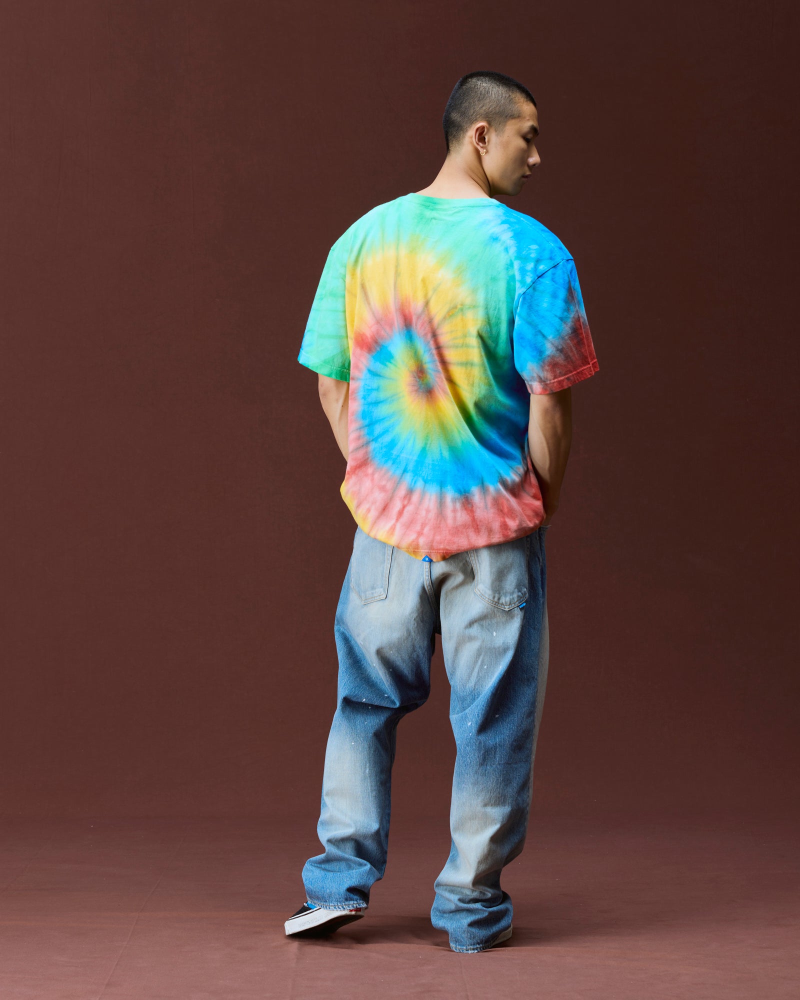 DEAD ROSE TIE-DYE TEE