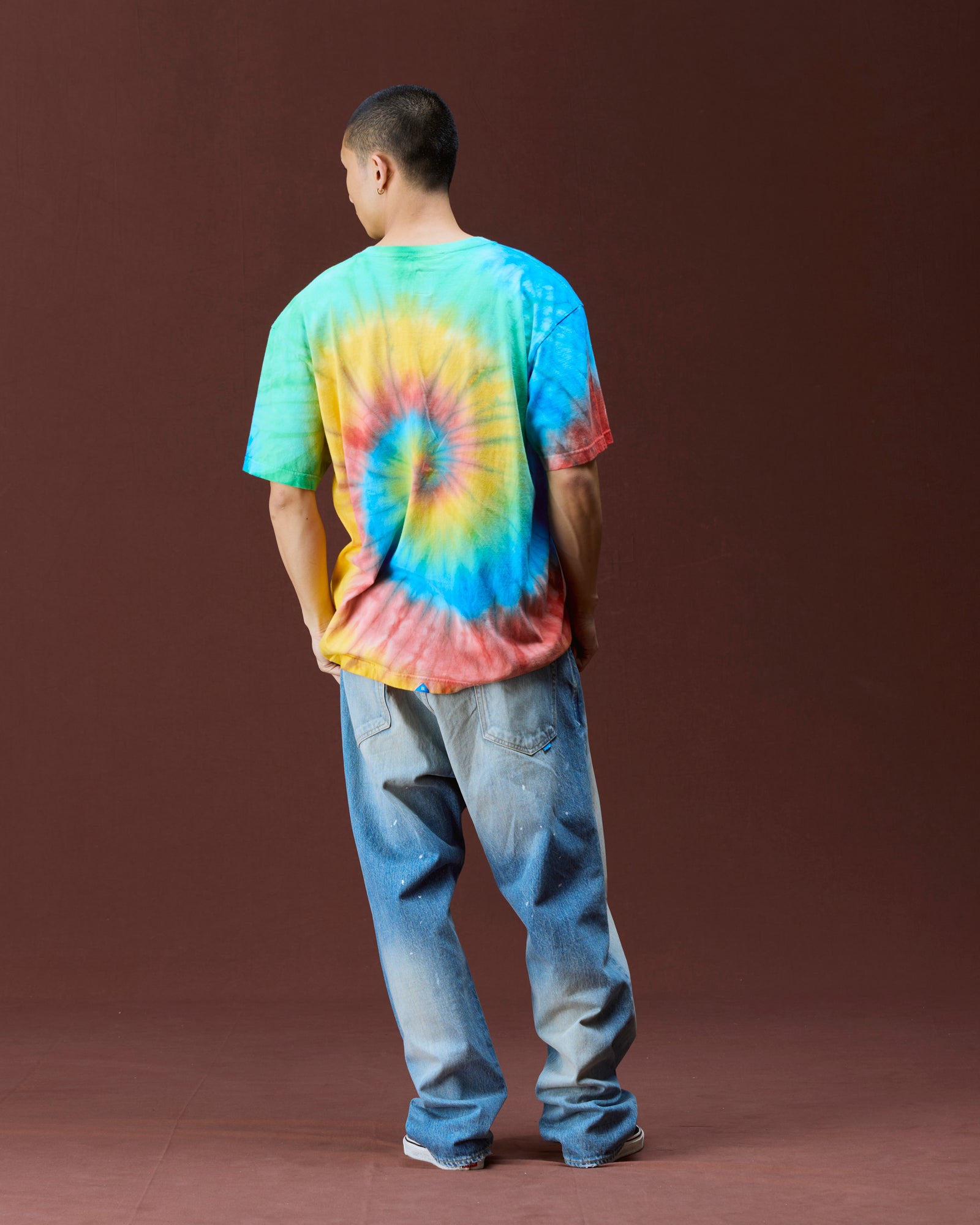 DEAD ROSE TIE-DYE TEE