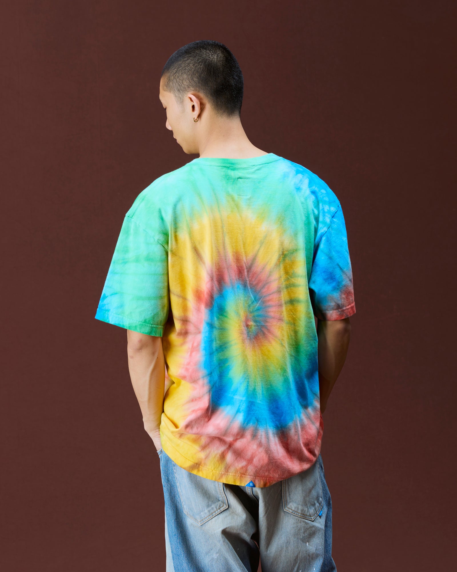 DEAD ROSE TIE-DYE TEE