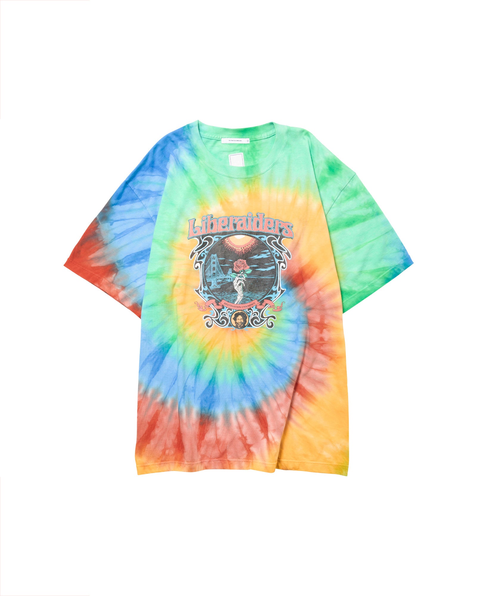 DEAD ROSE TIE-DYE TEE