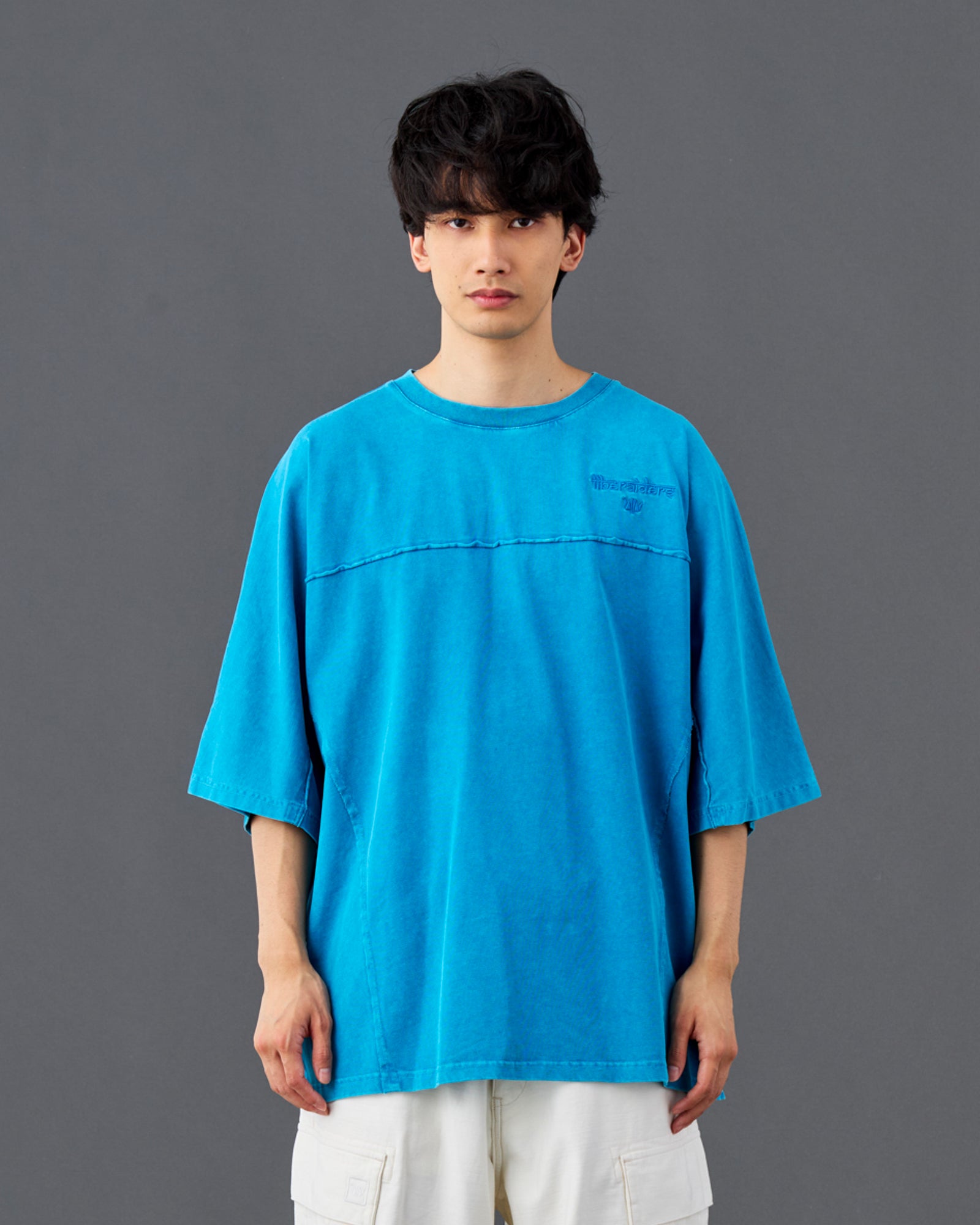 PIGMENT DYED DOLMAN SLEEVE TEE