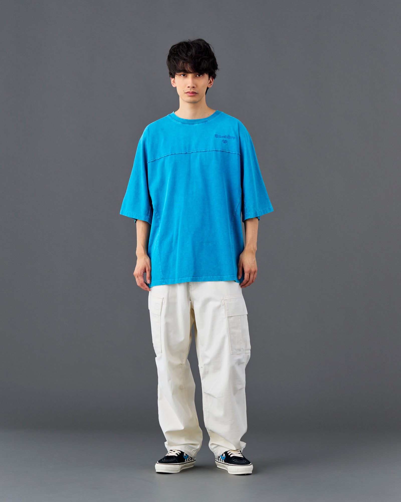 PIGMENT DYED DOLMAN SLEEVE TEE