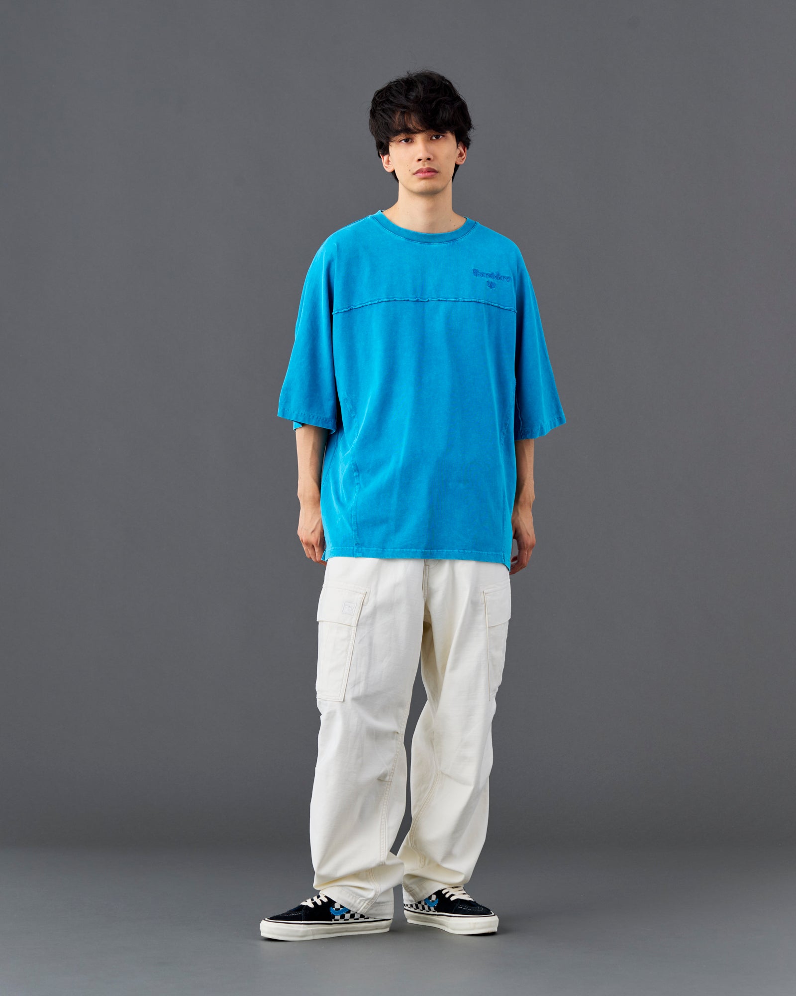PIGMENT DYED DOLMAN SLEEVE TEE