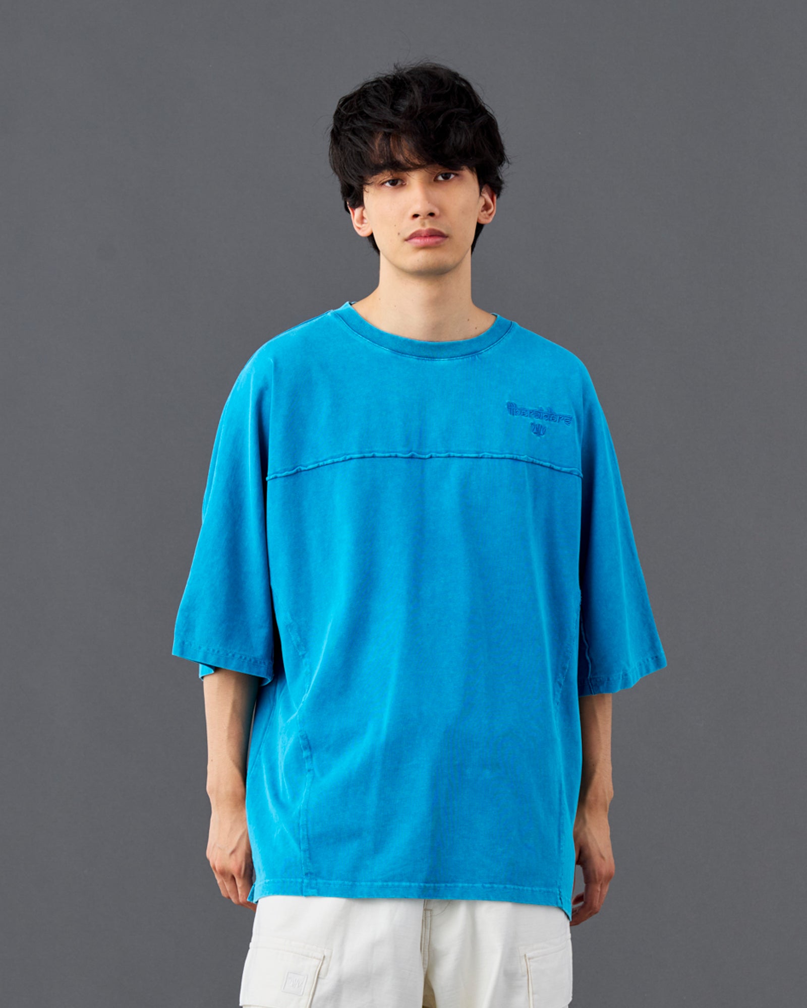 PIGMENT DYED DOLMAN SLEEVE TEE