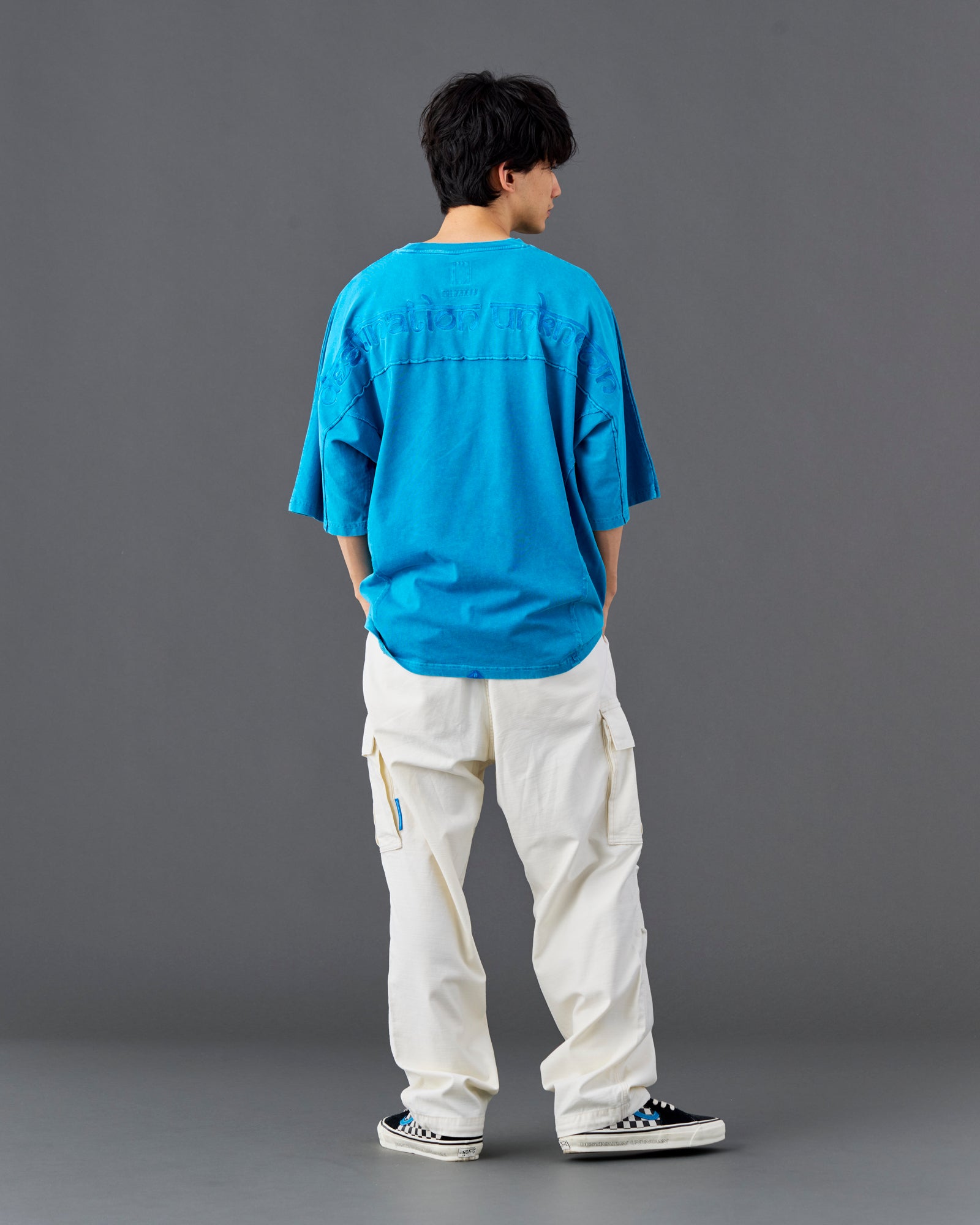 PIGMENT DYED DOLMAN SLEEVE TEE