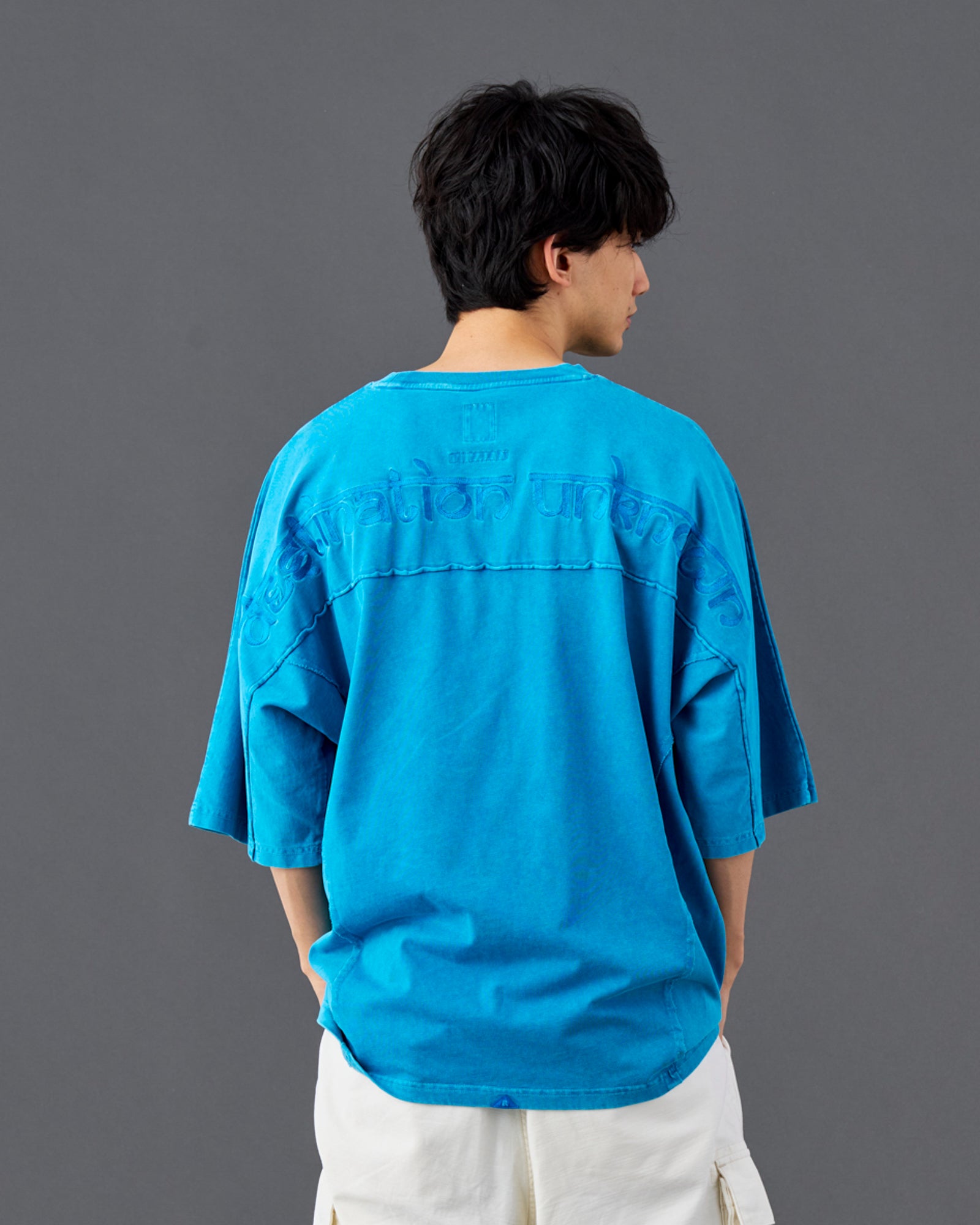 PIGMENT DYED DOLMAN SLEEVE TEE