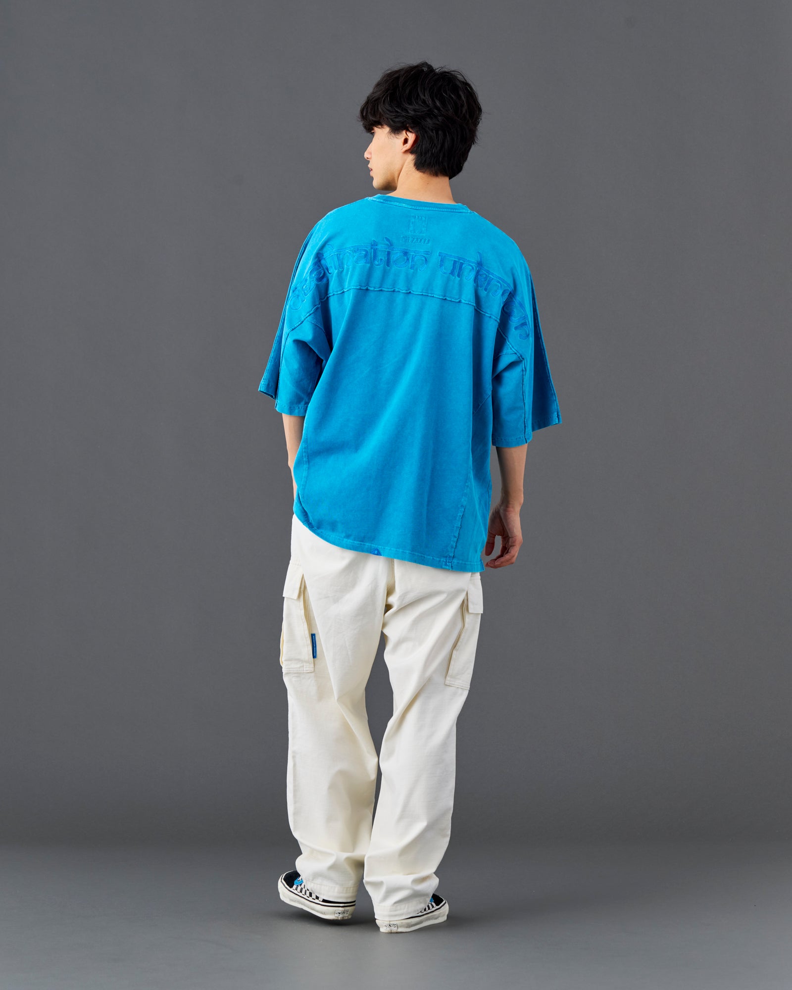 PIGMENT DYED DOLMAN SLEEVE TEE