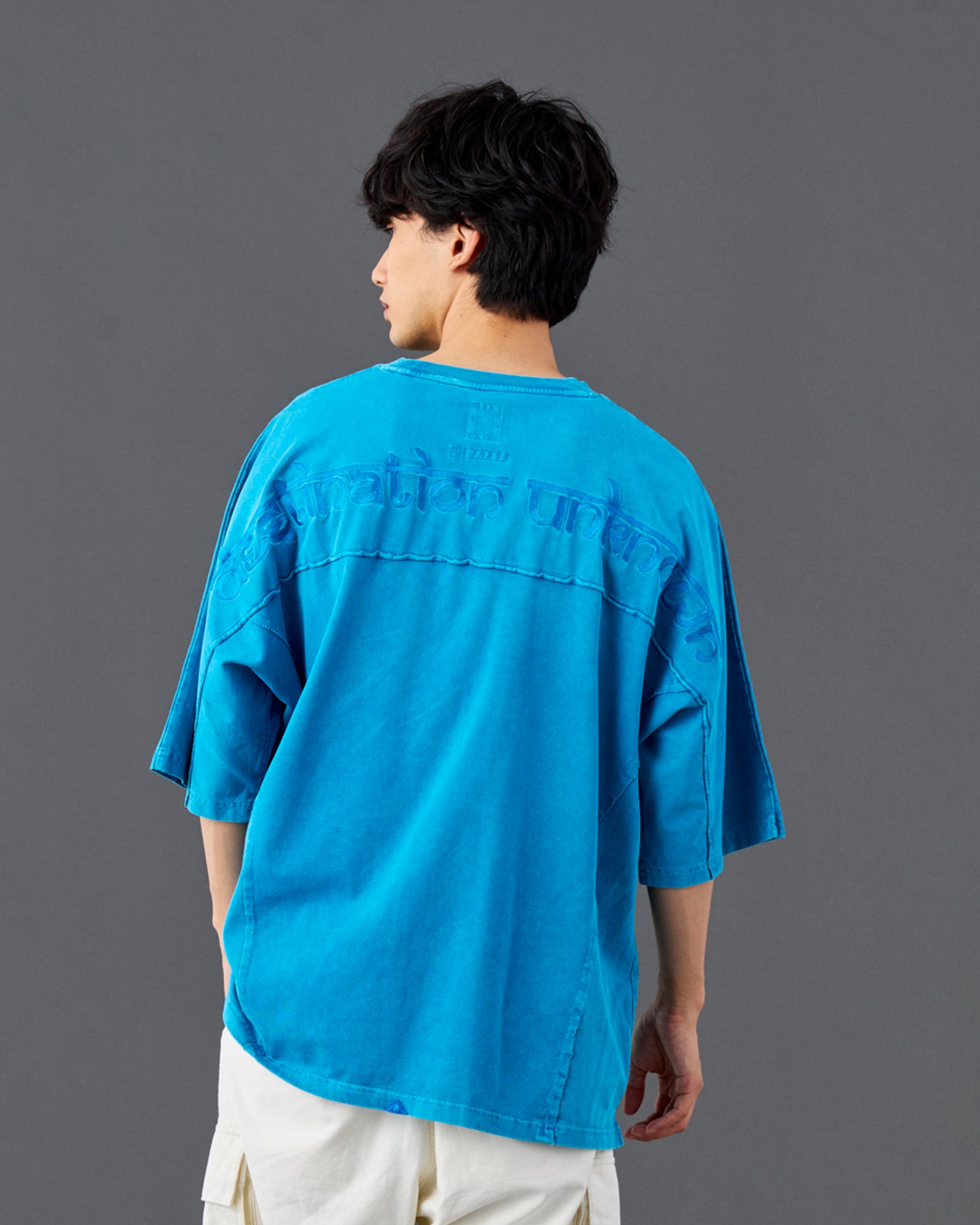 PIGMENT DYED DOLMAN SLEEVE TEE
