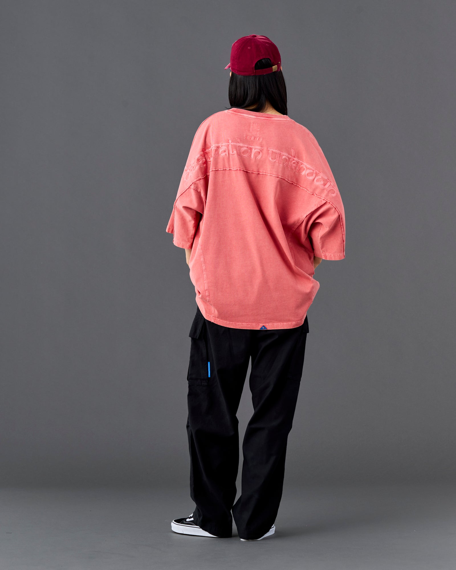 PIGMENT DYED DOLMAN SLEEVE TEE