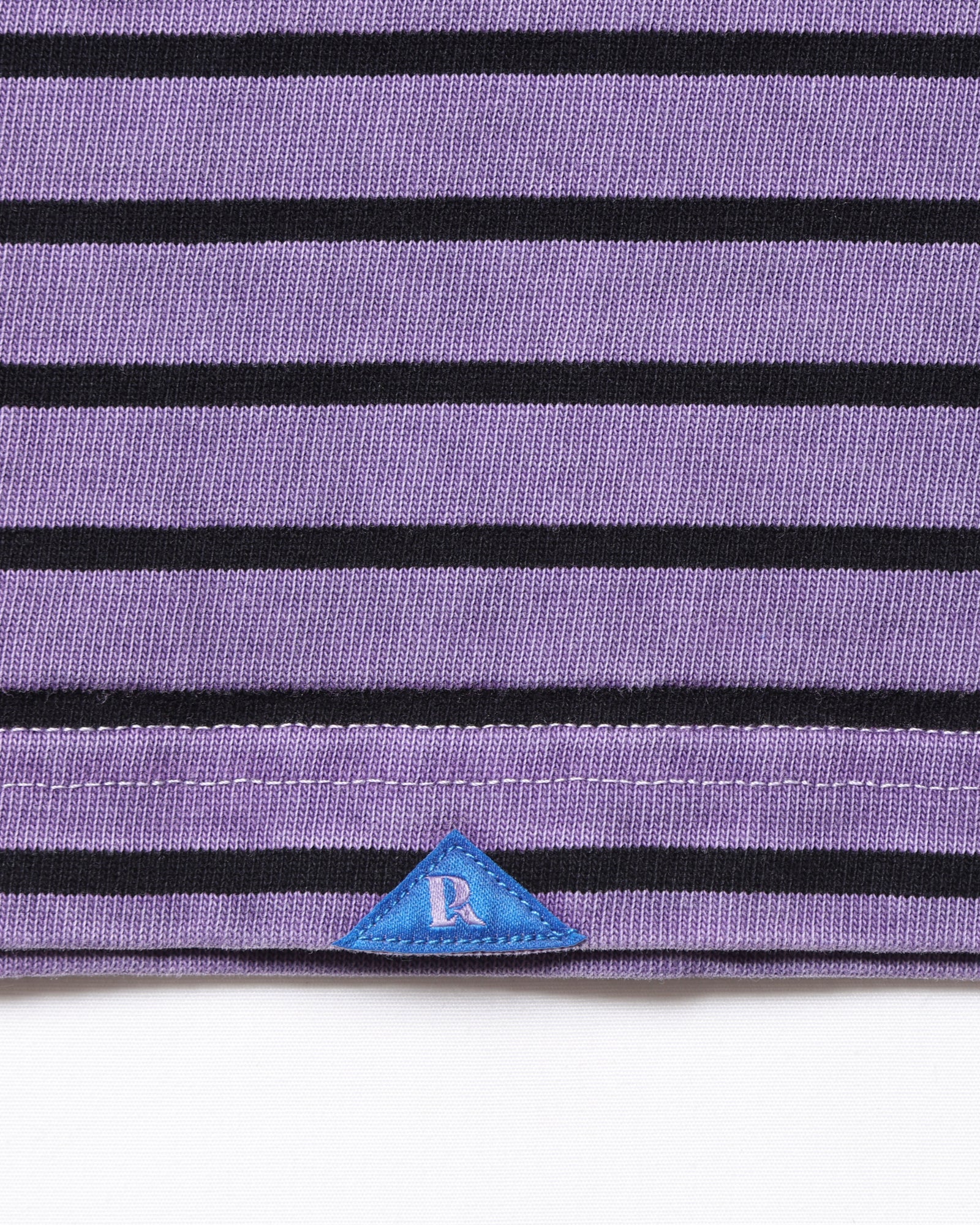 PIGMENT DYED STRIPED  S/S SHIRT